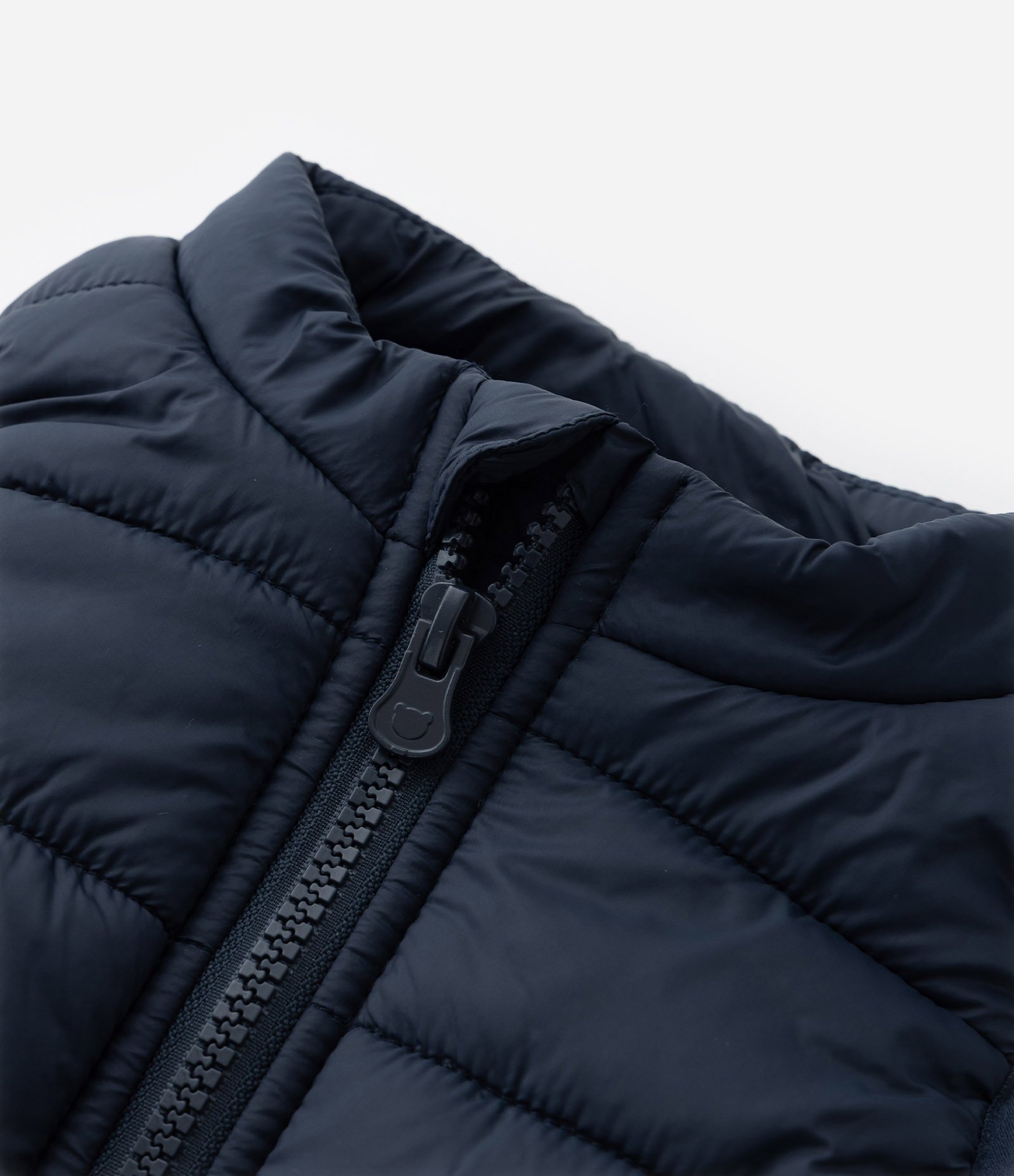 Colete Infantil em Microfibra com Recortes - Tam 3 a 18 meses Azul 3