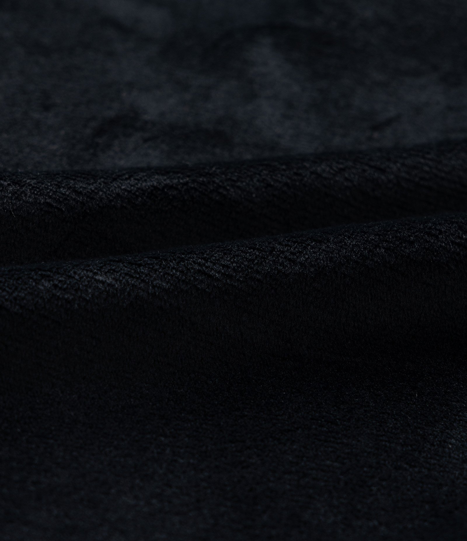 Jaqueta Infantil em Plush com Capuz e Bolso - Tam 5 a 14 anos Preto 4