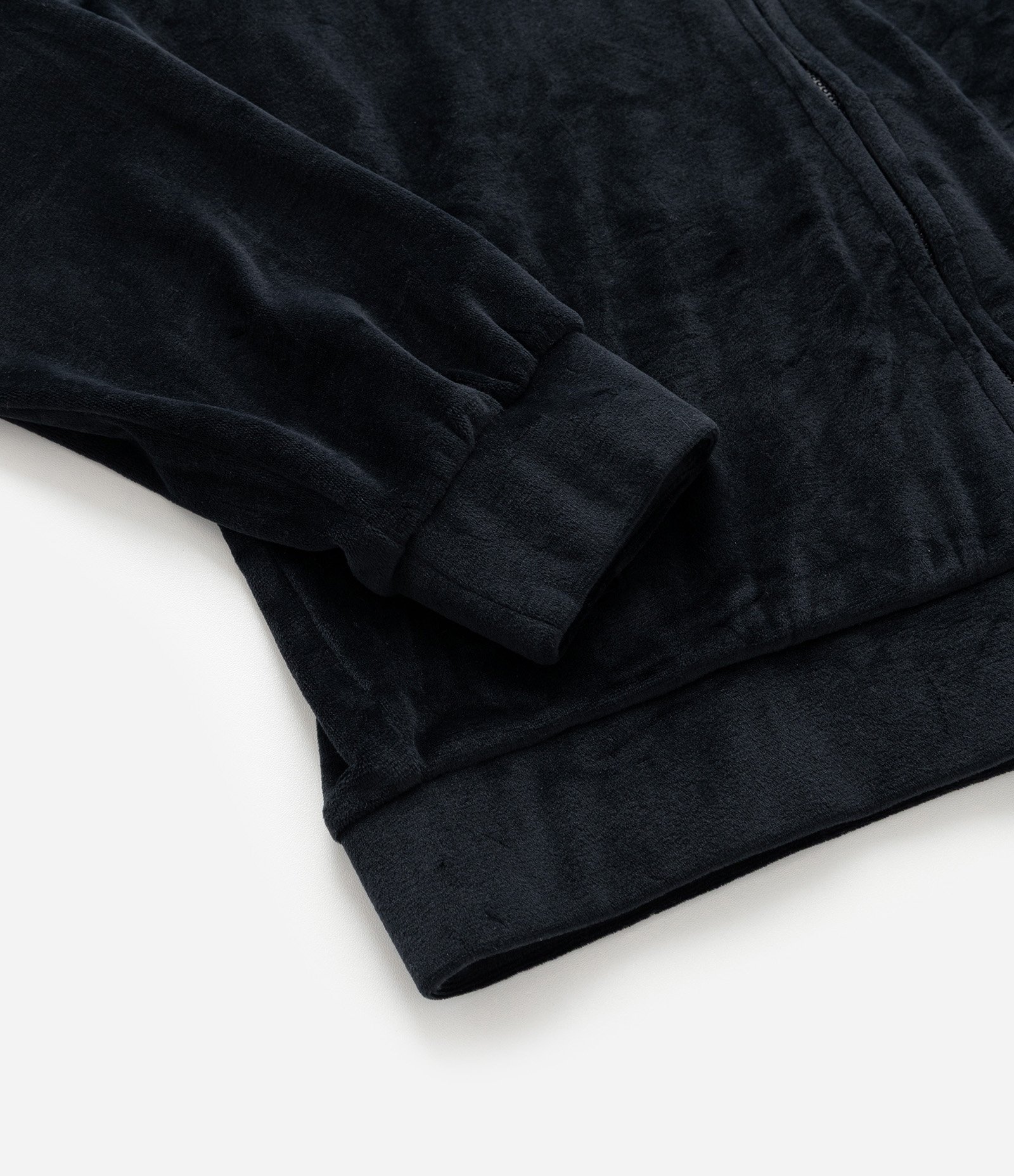 Jaqueta Infantil em Plush com Capuz e Bolso - Tam 5 a 14 anos Preto 7