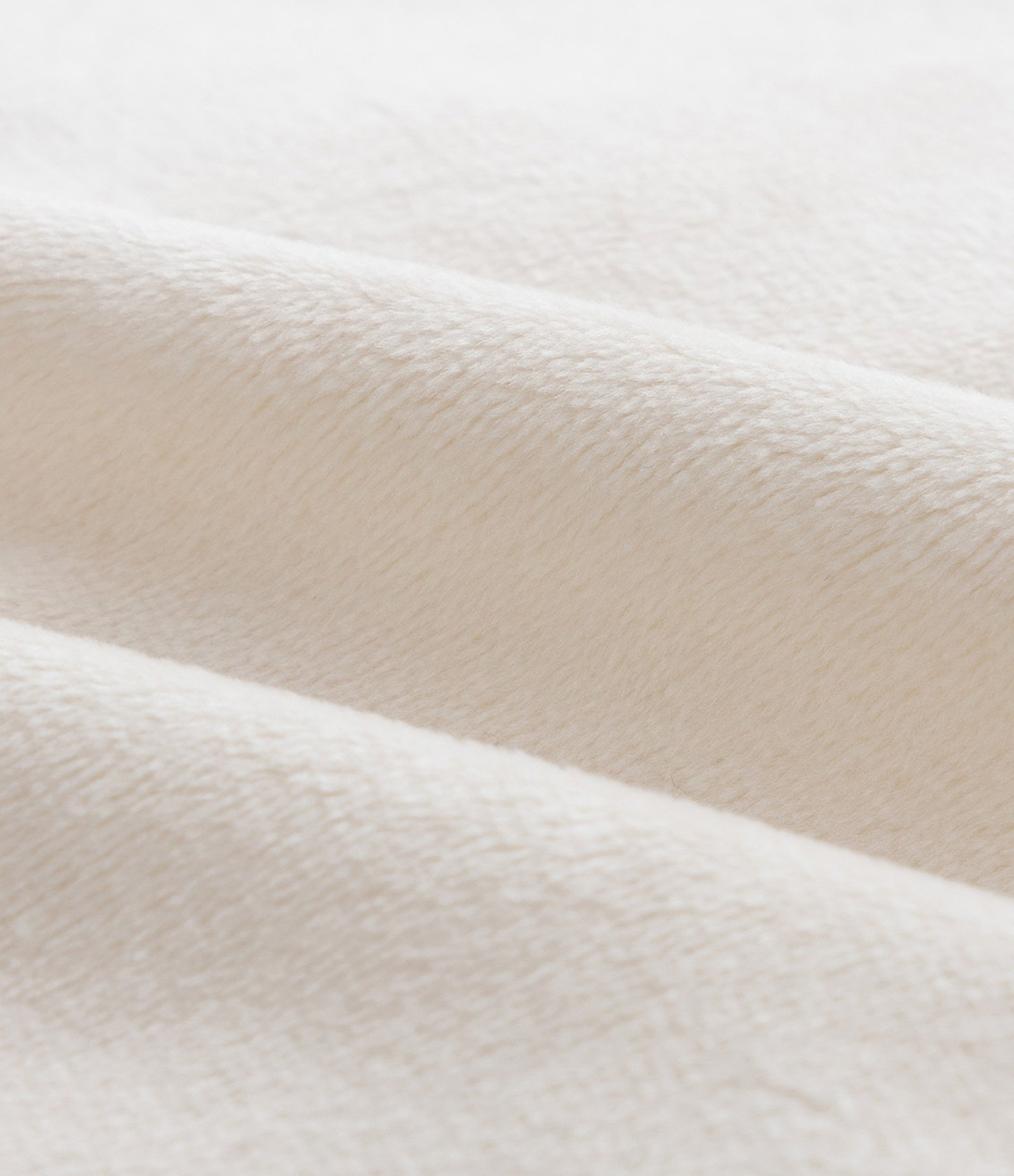 Jaqueta Infantil em Plush com Capuz e Bolso - Tam 5 a 14 anos Off White 5