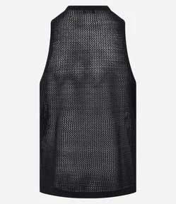 Regata Regular em Tricô Open Work