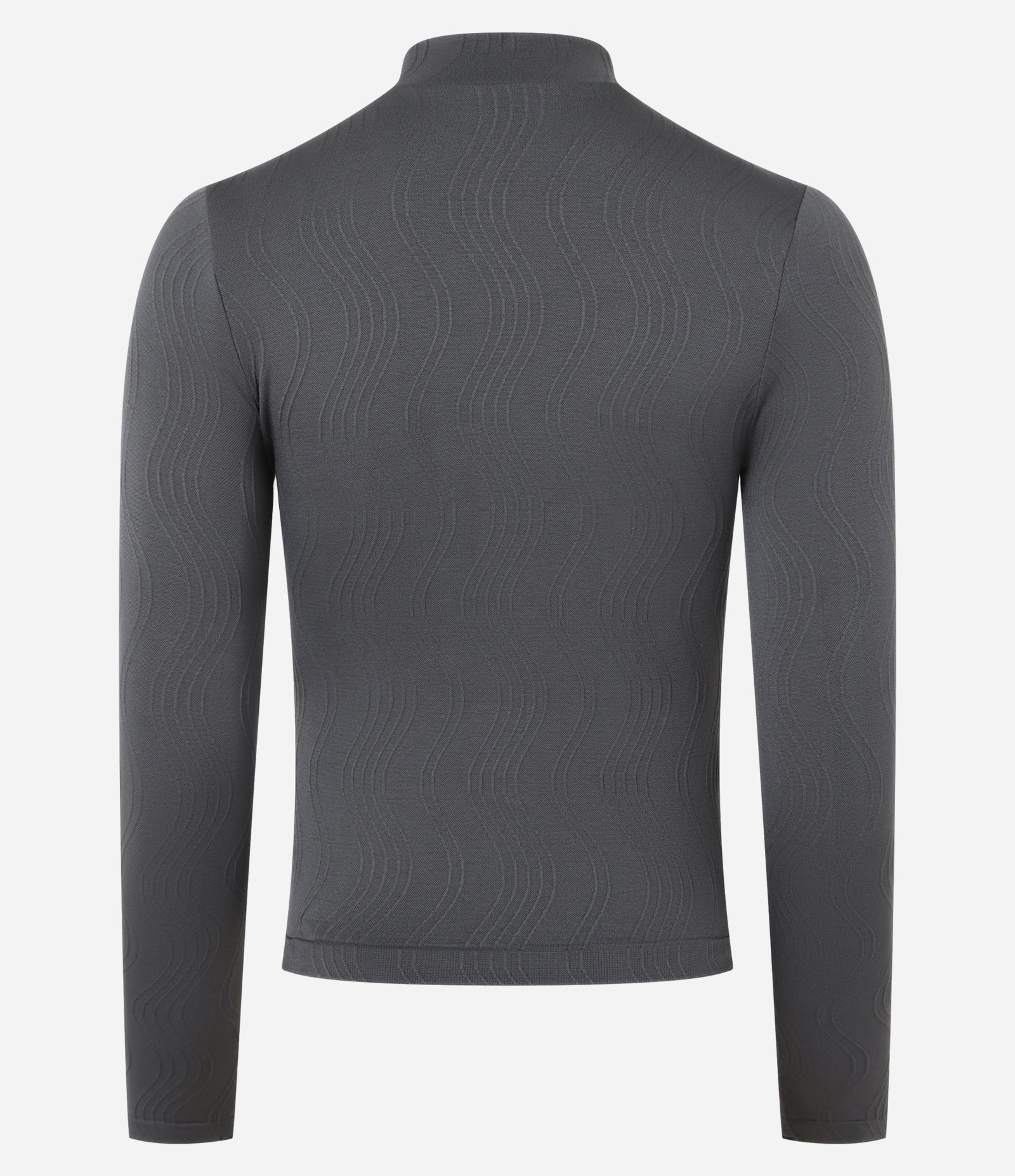 Blusa em Poliamida Seamless com Textura Cinza 4