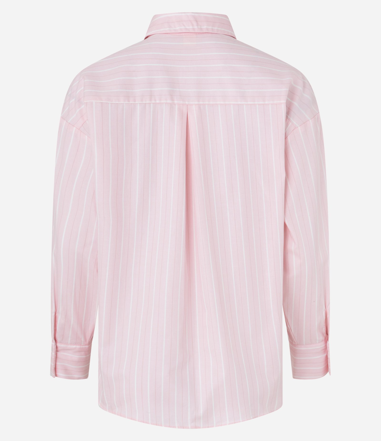 Camisa em Tricoline Listrada em Fio Tinto 5