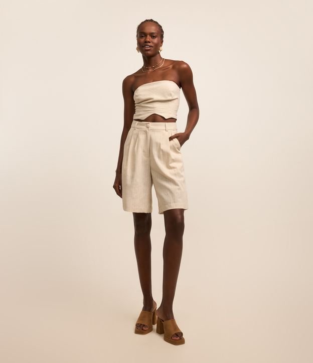 Cor: Bege | Tamanho: P