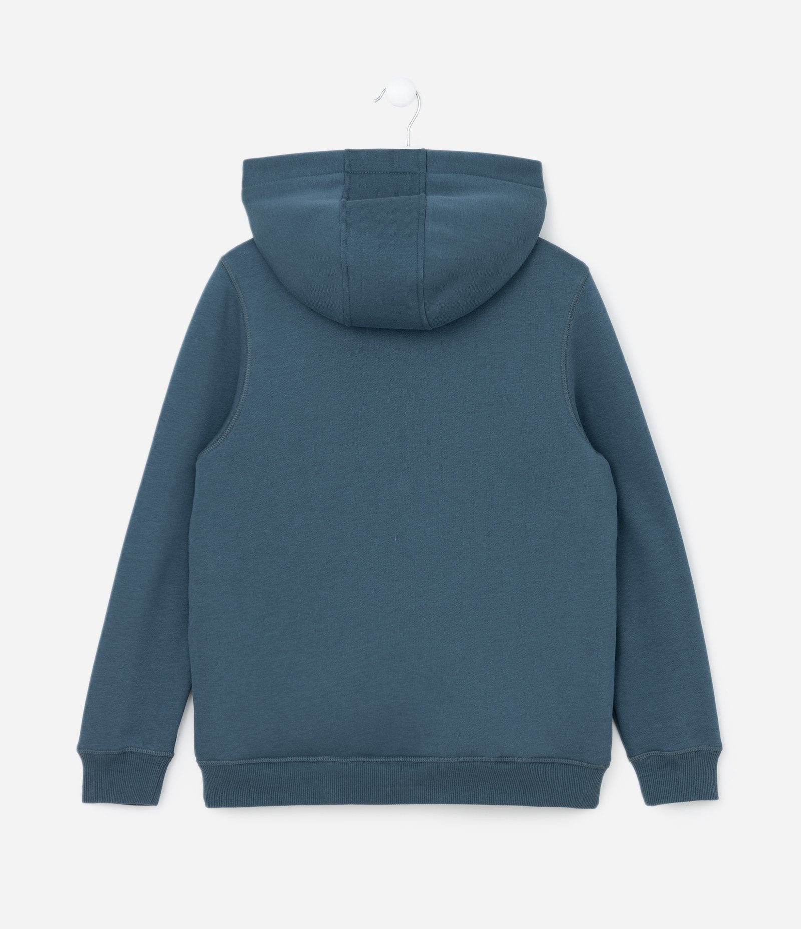 Jaqueta Infantil com Forro Peludinho e Capuz - Tam 5 a 14 Anos Azul 2