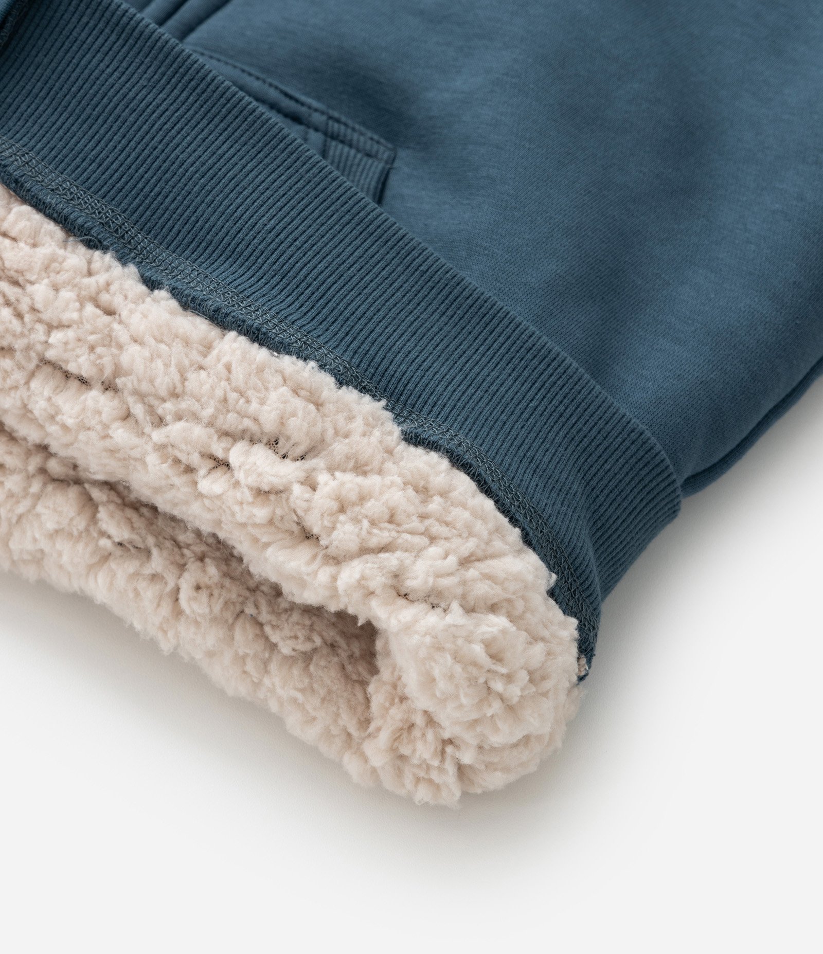 Jaqueta Infantil com Forro Peludinho e Capuz - Tam 5 a 14 Anos Azul 7