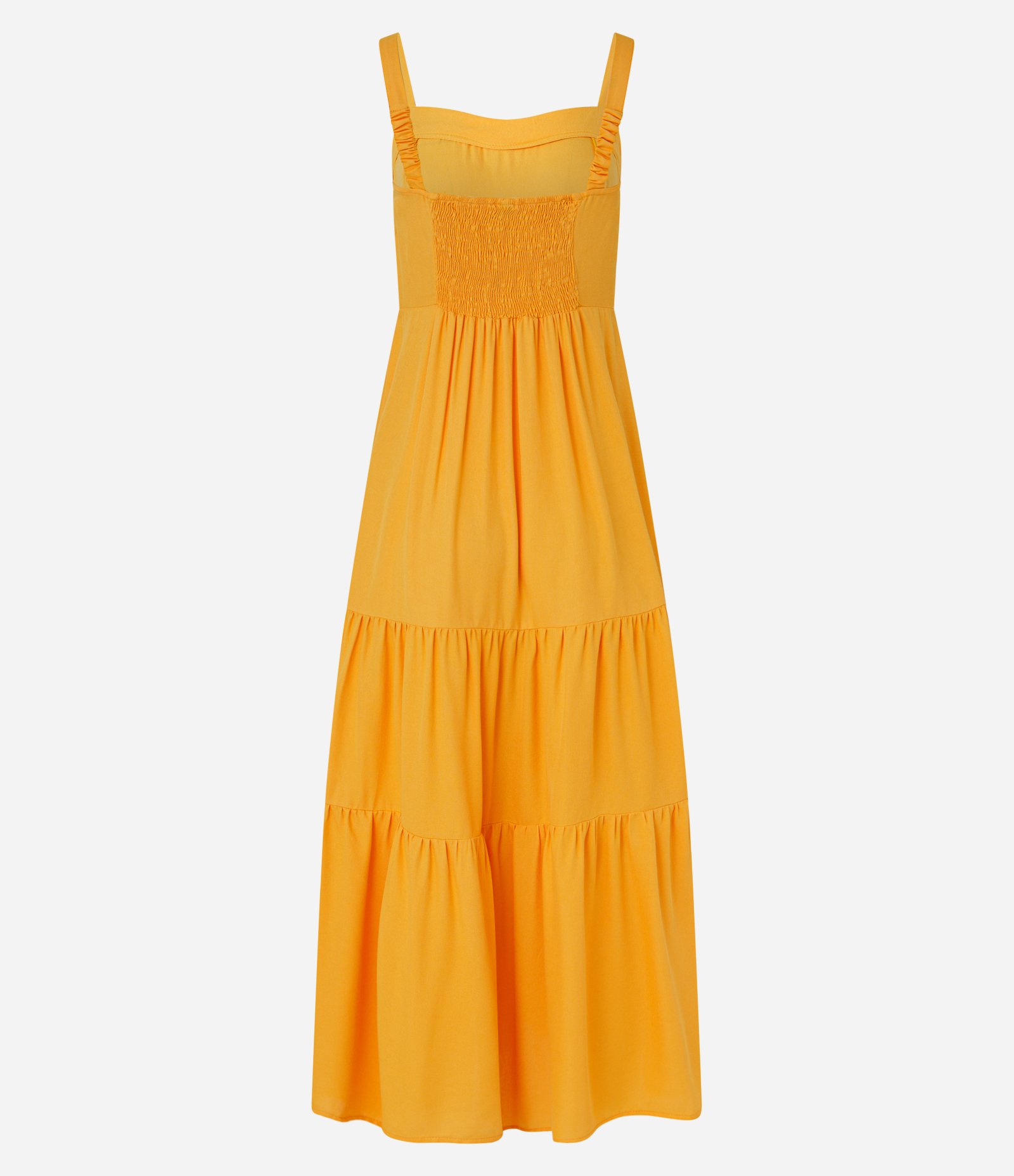 Vestido New Midi em Viscose com Decote Coração e Lastex nas Costas 7