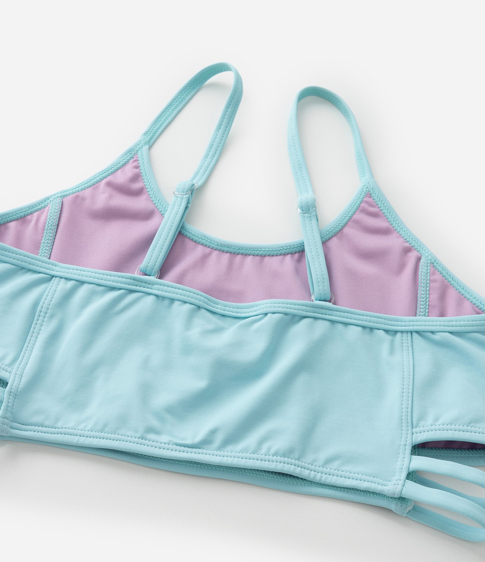 Biquíni Infantil com Proteção UV e Estampa Degradê e Stitch - Tam 5 a 14 Anos Azul 5