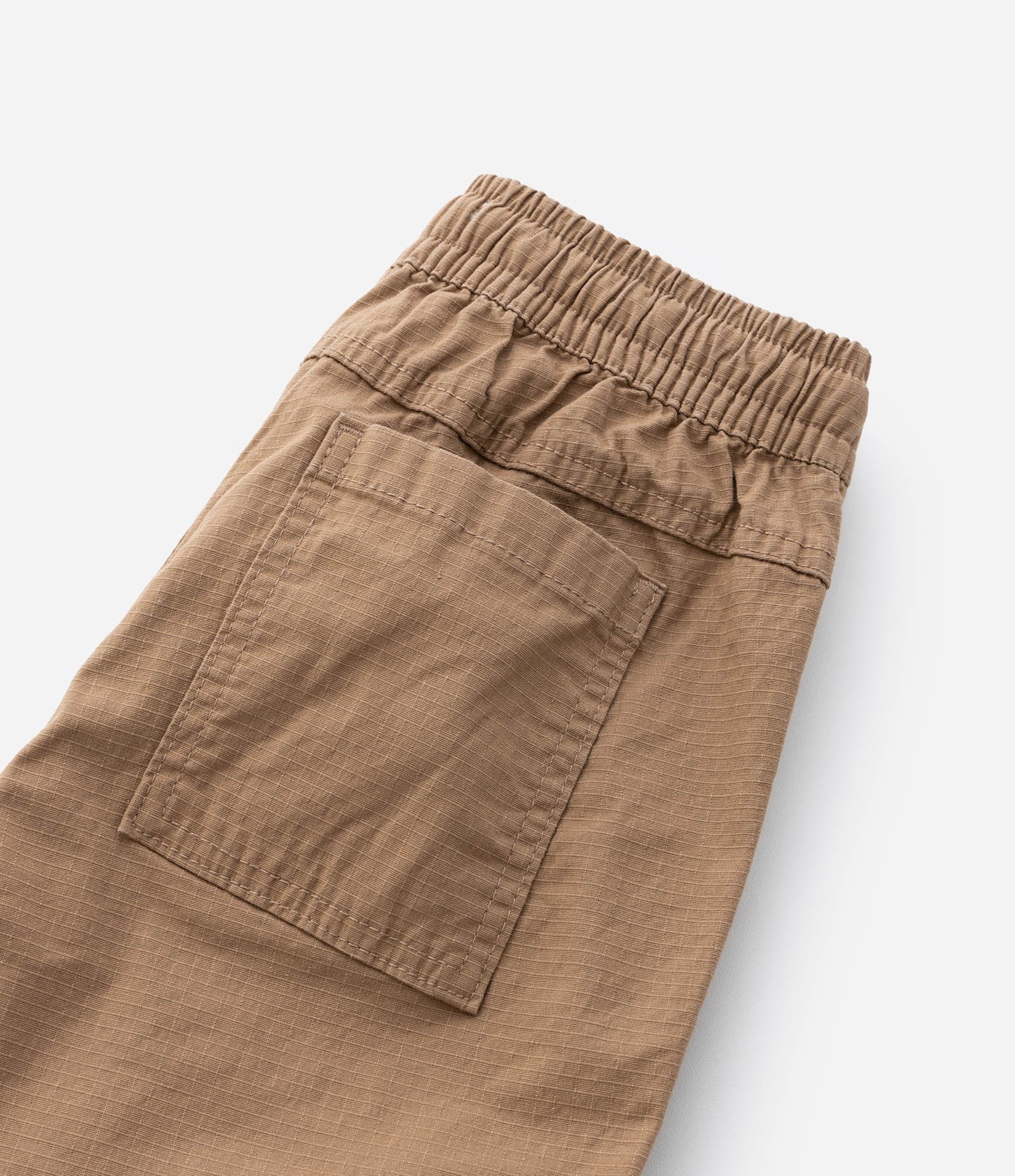 Calça Infantil em Ripstop com Bolsos Cargo - Tam 5 a 14 Anos Marrom 7