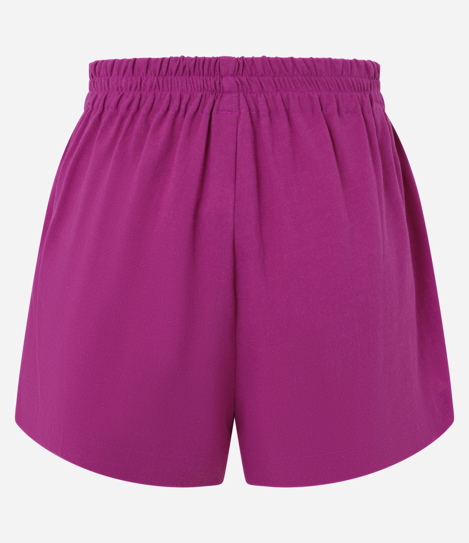Saída de Praia Short em Viscose com Amarração no Cós Rosa 6