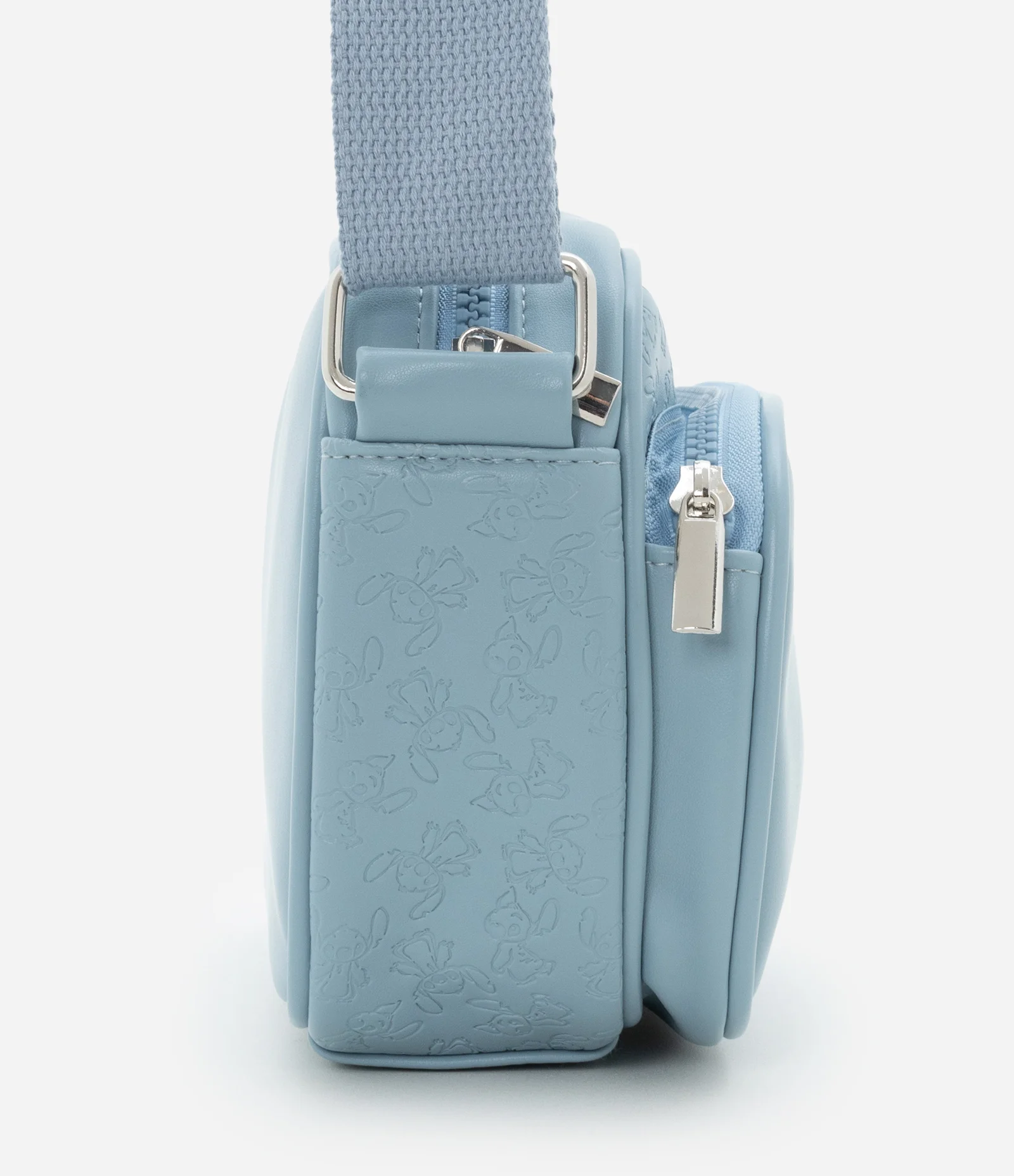 Bolsa Infantil Transversal com Estampa do Stitch - Tam Único Azul 2