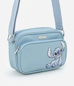 Bolsa Infantil Transversal com Estampa do Stitch - Tam Único