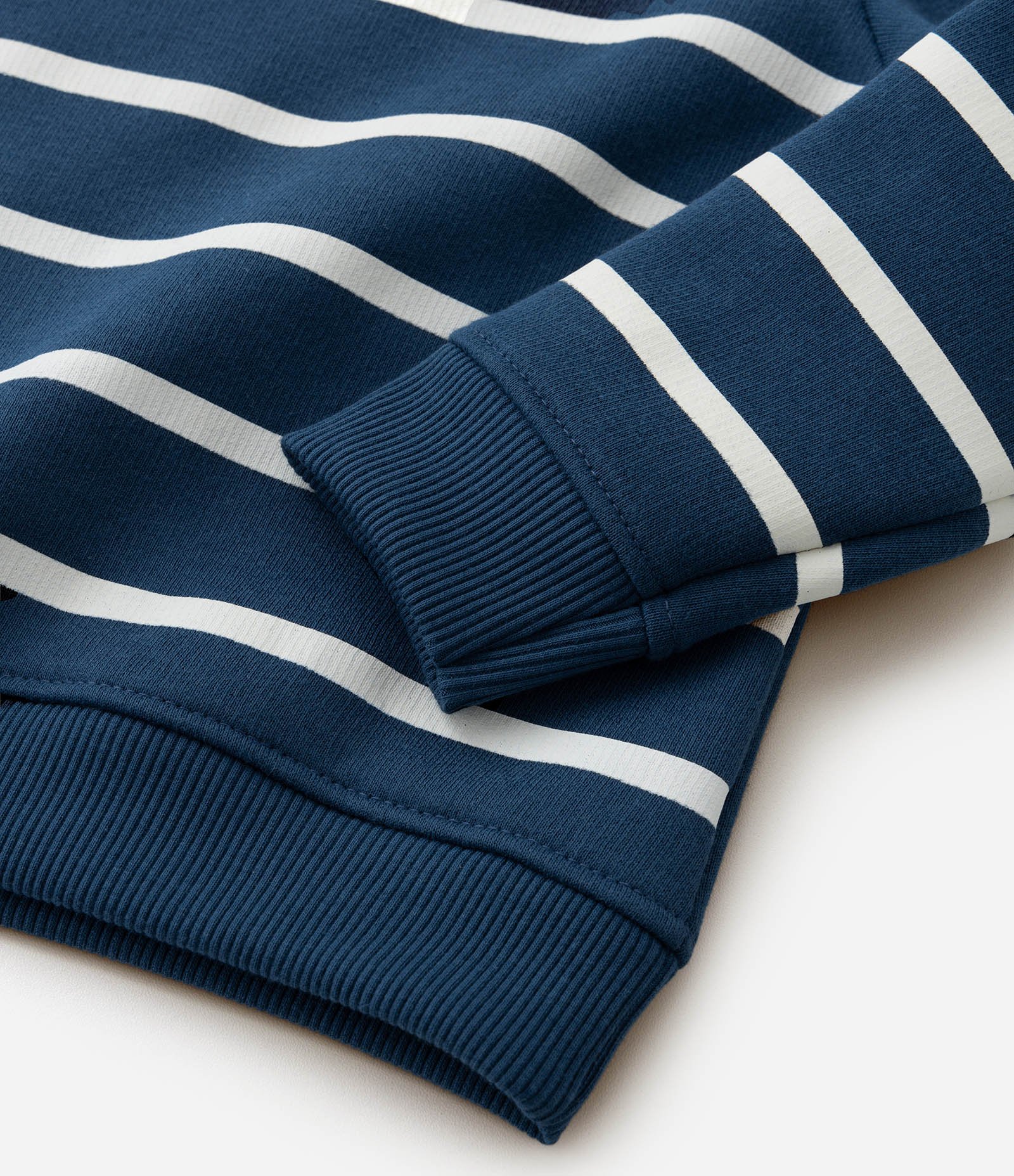 Blusão Infantil Quentinho com Estampa Listrada - Tam 1 a 5 Anos Azul 5