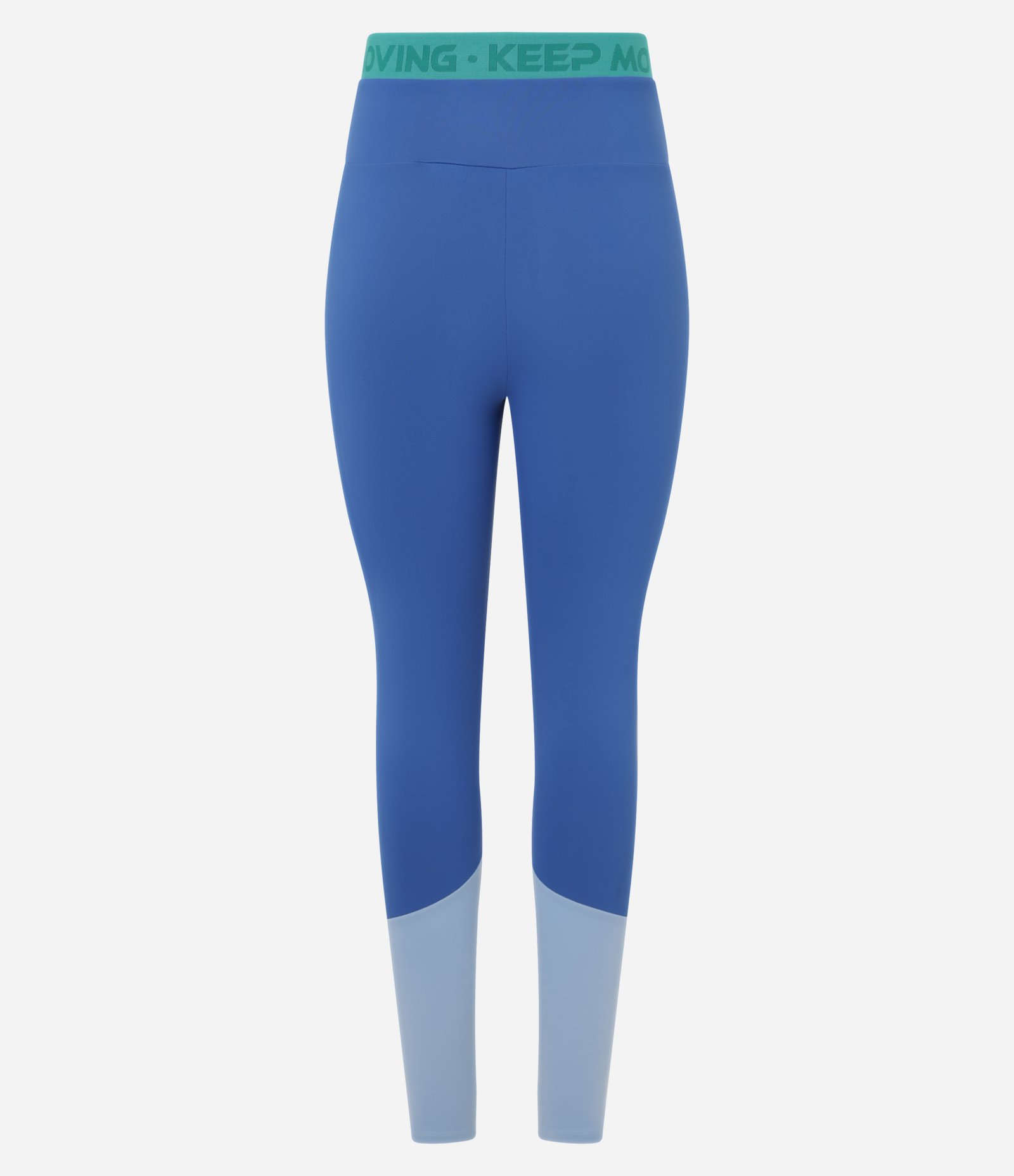 Calça Legging em Microfibra com Friso Azul 6