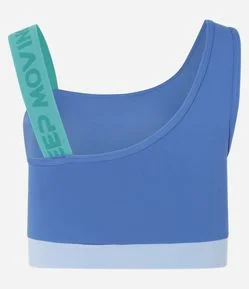 Top Esportivo com Bojo em Microfibra