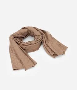 Lenço em Cetim com Textura