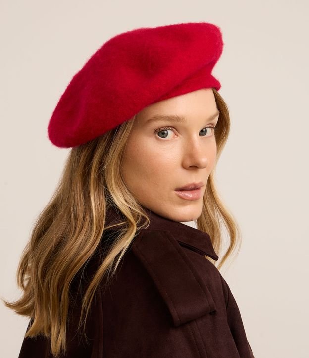 Boina Francesa em Fleece de Lã