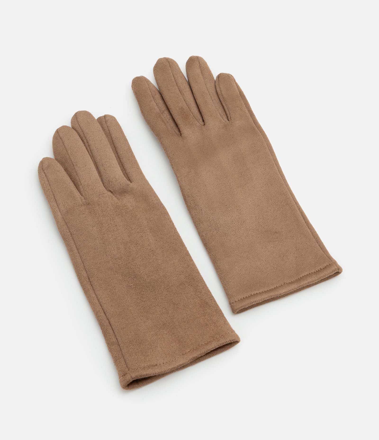 Luva Feminina sem Punho Marrom 1
