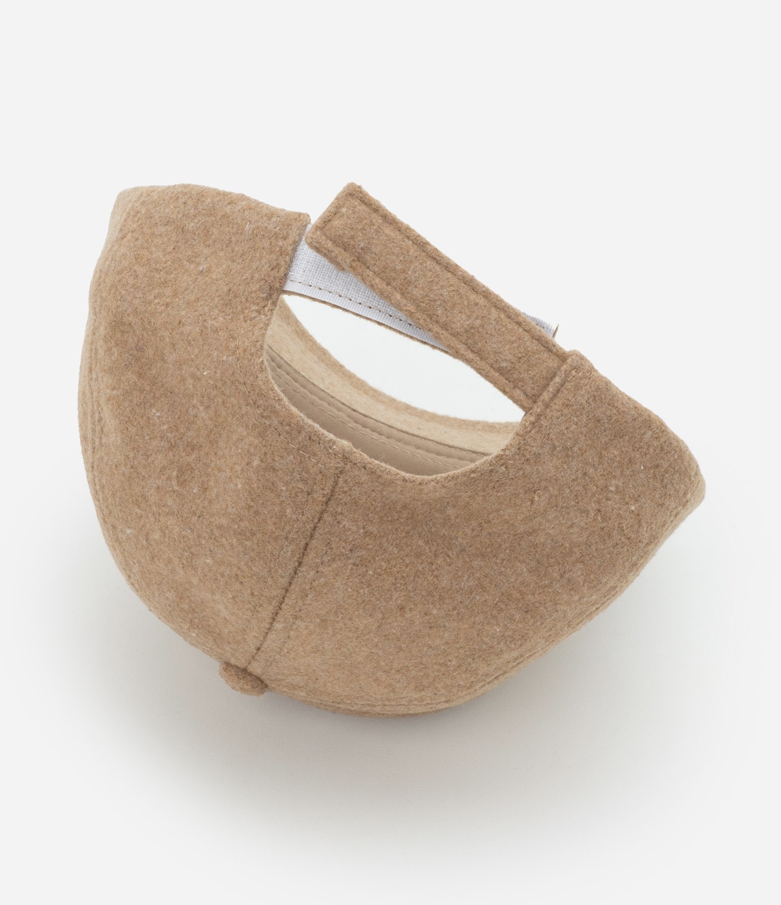 Boné Aba Curva em Feltro Caramelo 2