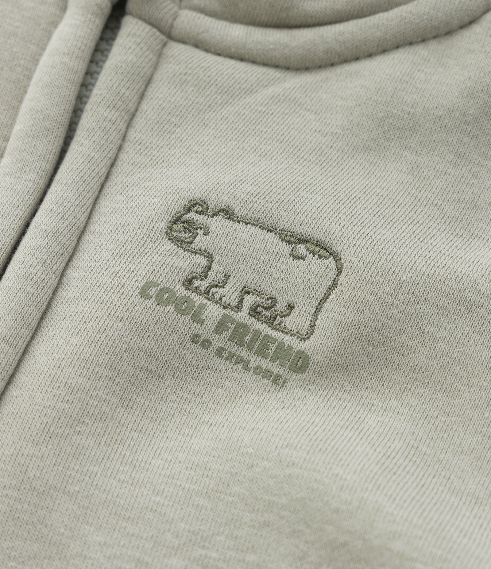 Casaco Infantil com Capuz e Forro de Sherpa - Tam 1 a 5 anos Verde 5