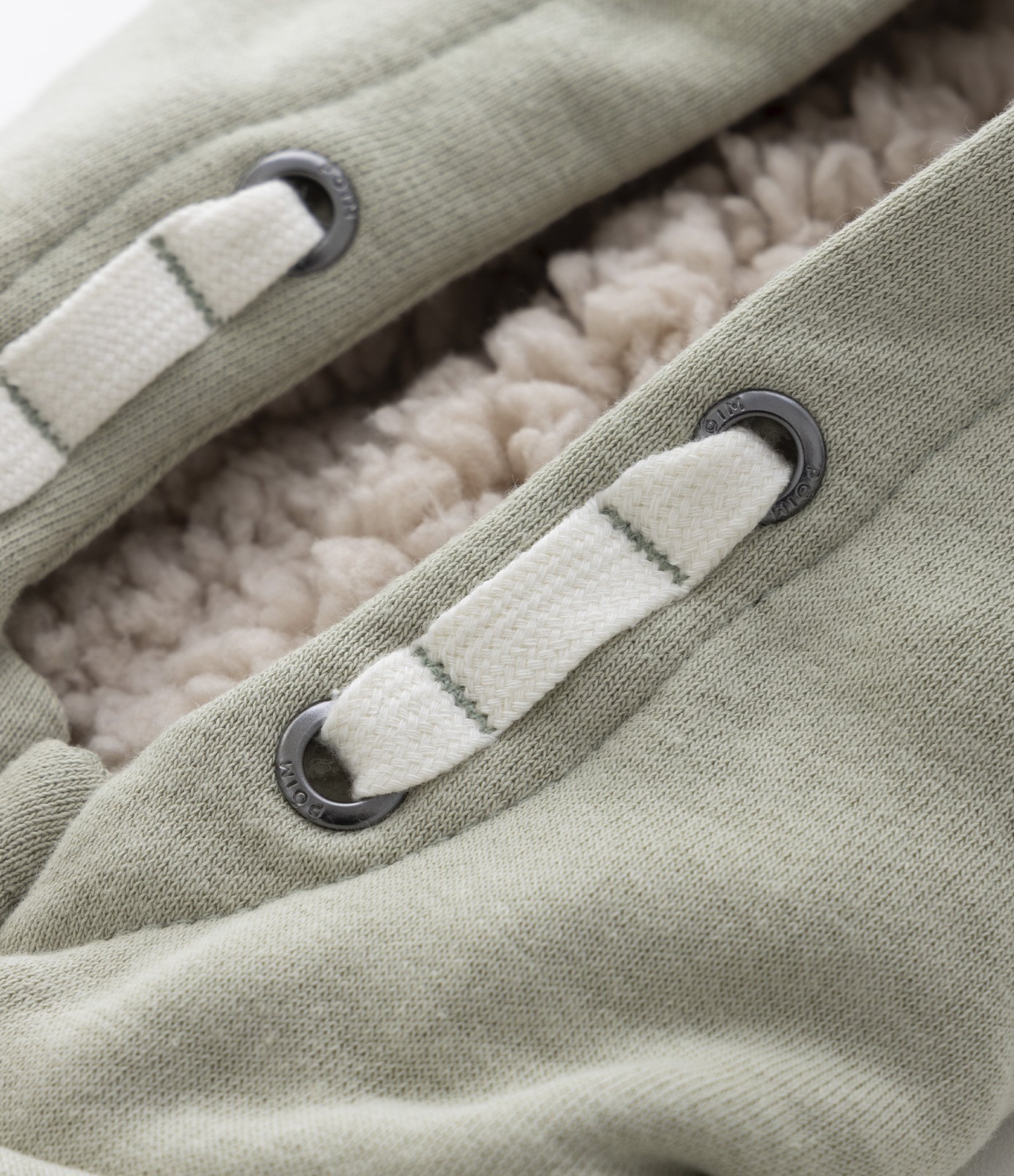 Casaco Infantil com Capuz e Forro de Sherpa - Tam 1 a 5 anos Verde 6