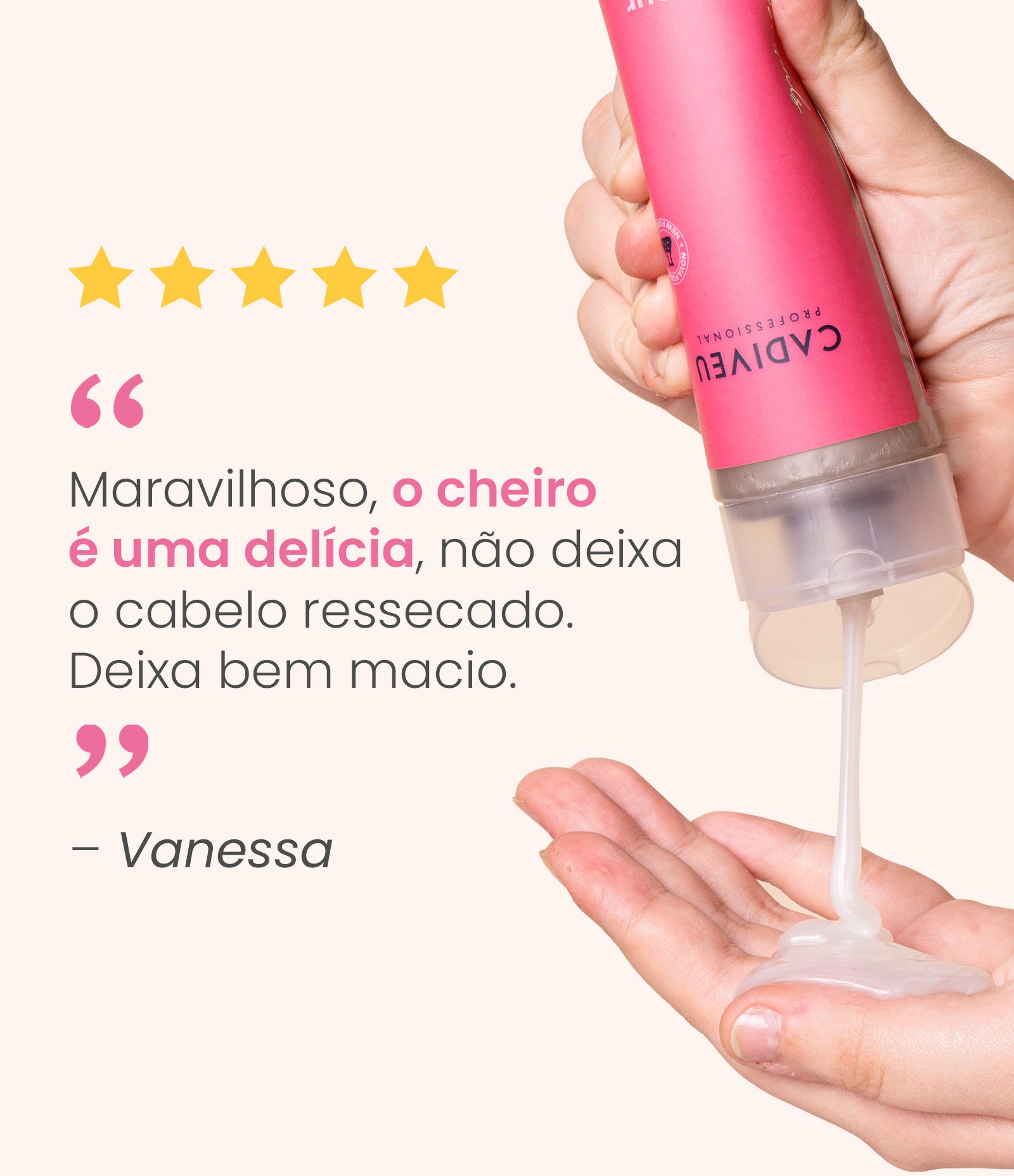 Shampoo Glamour Hidratante e Fortalecedor Cadiveu Professional Essentials 250ml 7