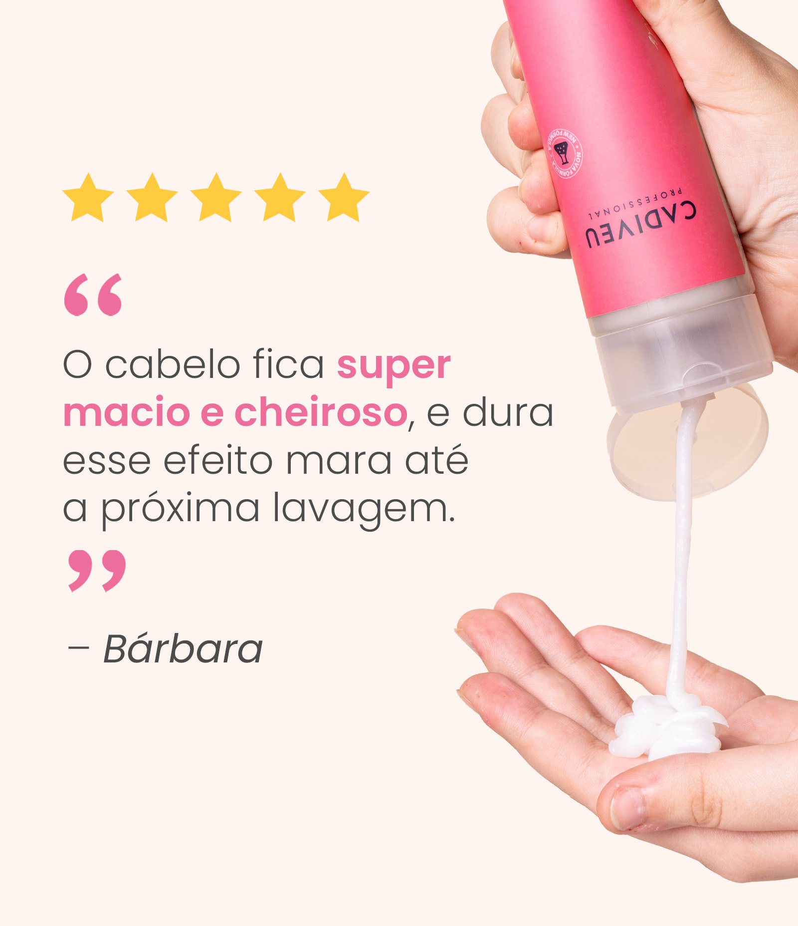 Condicionador Hidratante e Fortalecedor Glamour Cadiveu Professional Essentials 250ml 250ml 7