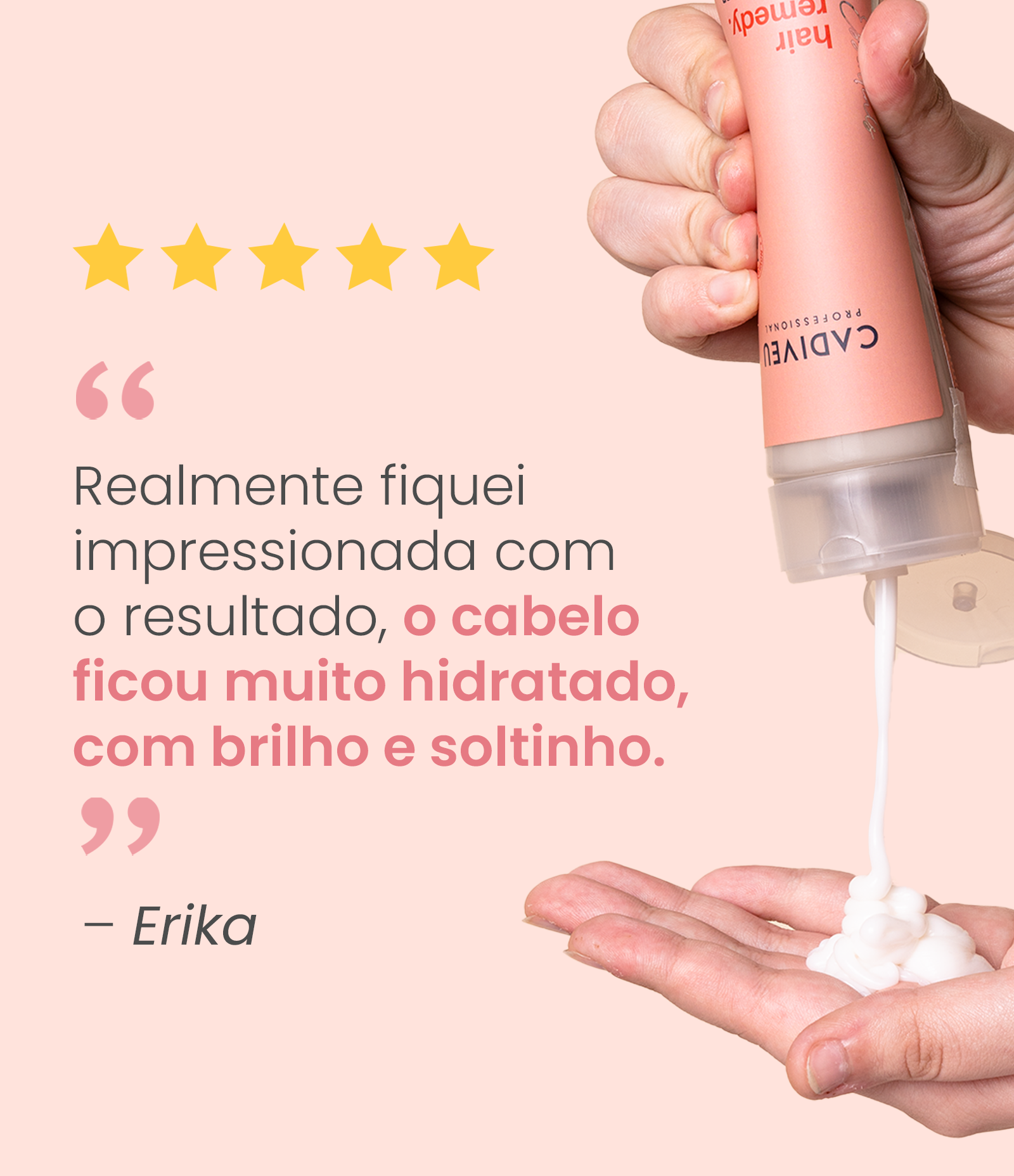 Condicionador Reparação Hair Remedy Cadiveu Professional Essentials 250ml 7