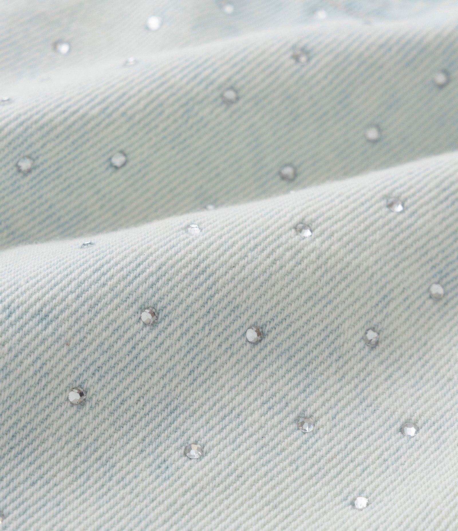 Short Infantil em Jeans com Strass - Tam 5 a 14 Anos Azul 3