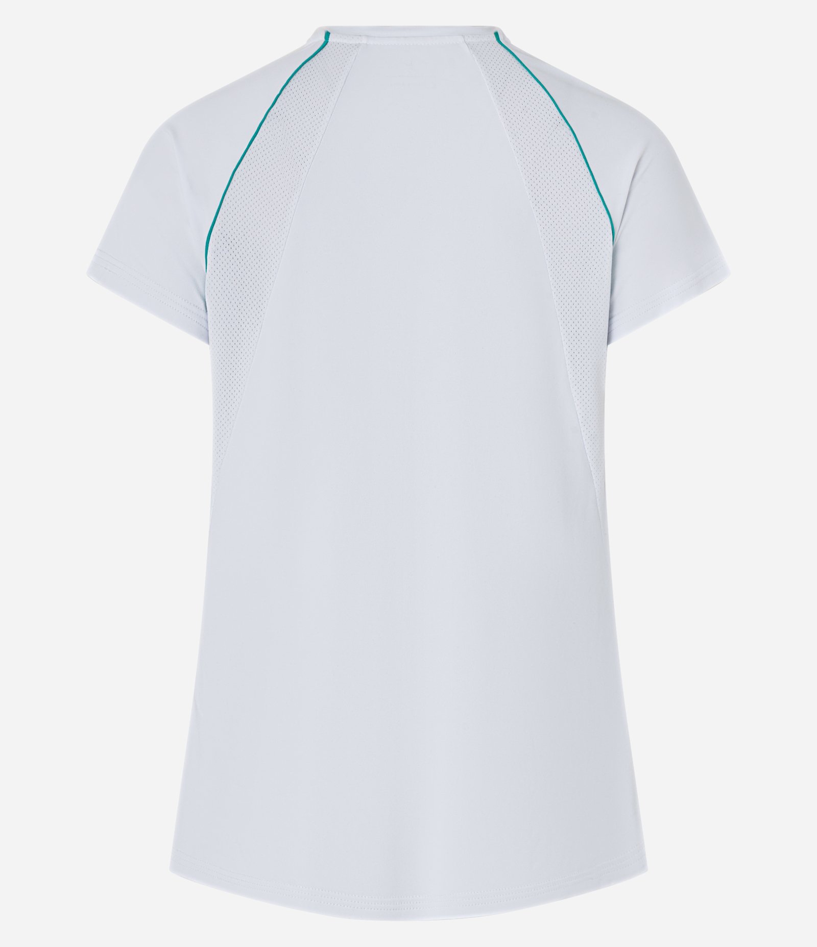 Camiseta Esportiva em Microfibra com Friso Branco 6