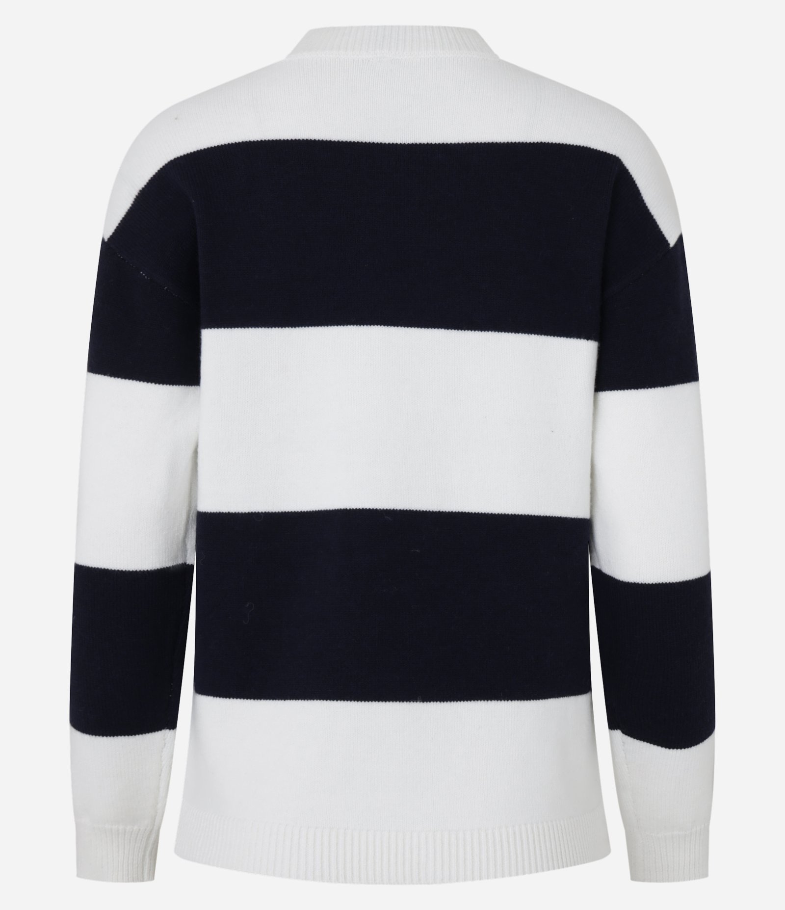 Suéter em Tricô com Listras e Bordado Sporting 1994 Branco 4