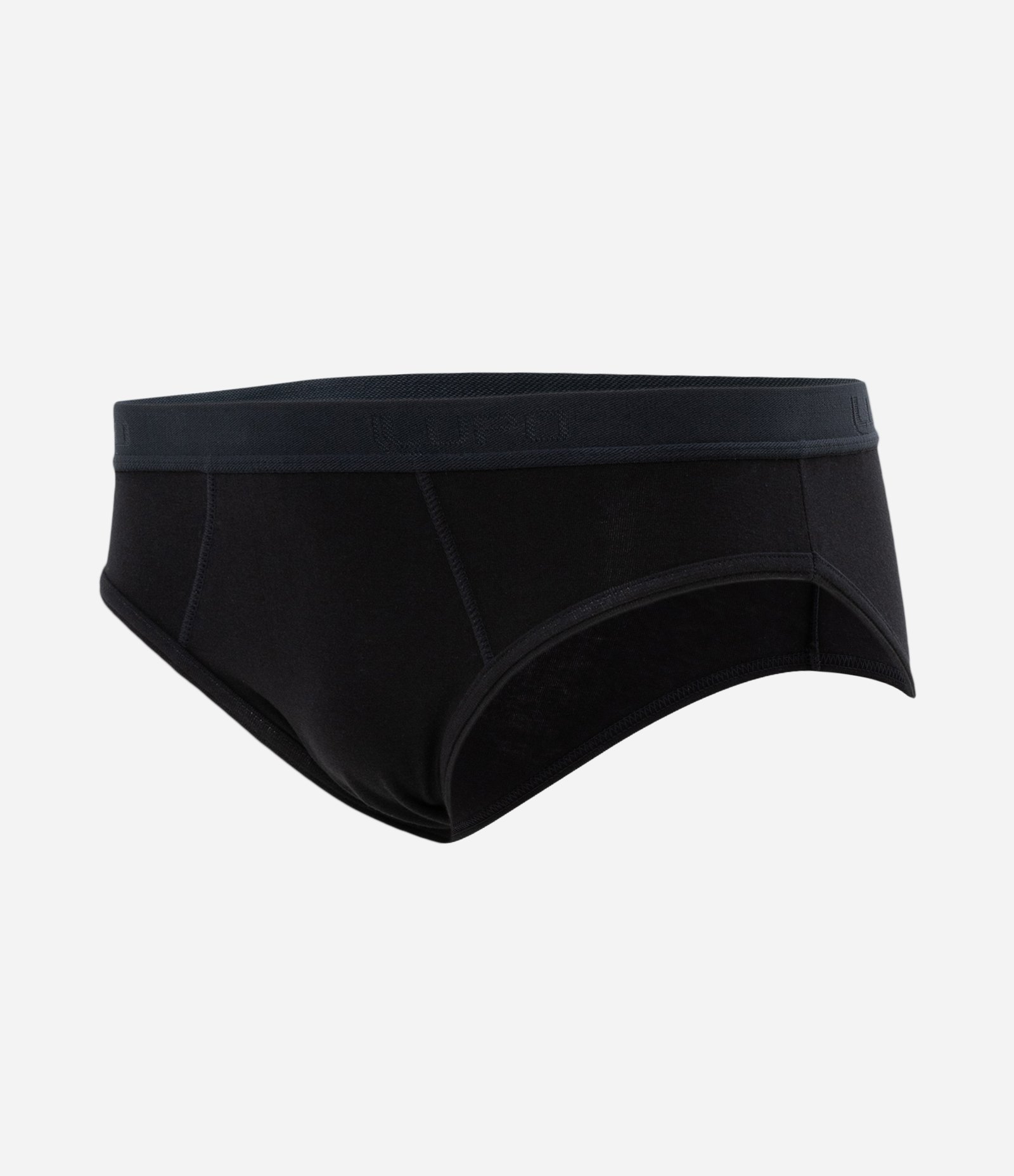 Cueca Slip em Algodão Lupo Preto 1