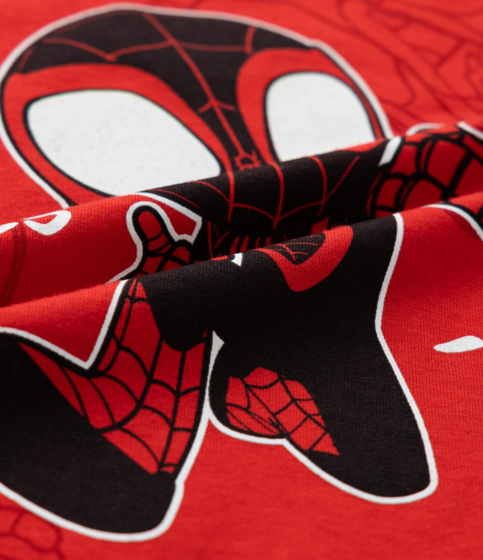 Camiseta Infantil com Estampa Spidey  - Tam 2 a 5 Anos Vermelho 3