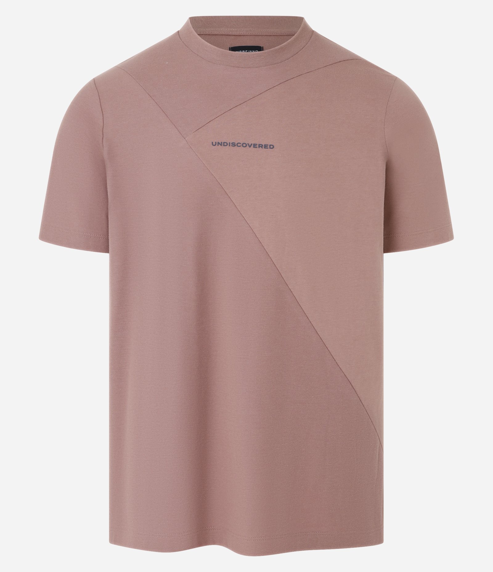 Camiseta em Algodão com Estampa Lettering Textura e Detalhe em Recortes 5