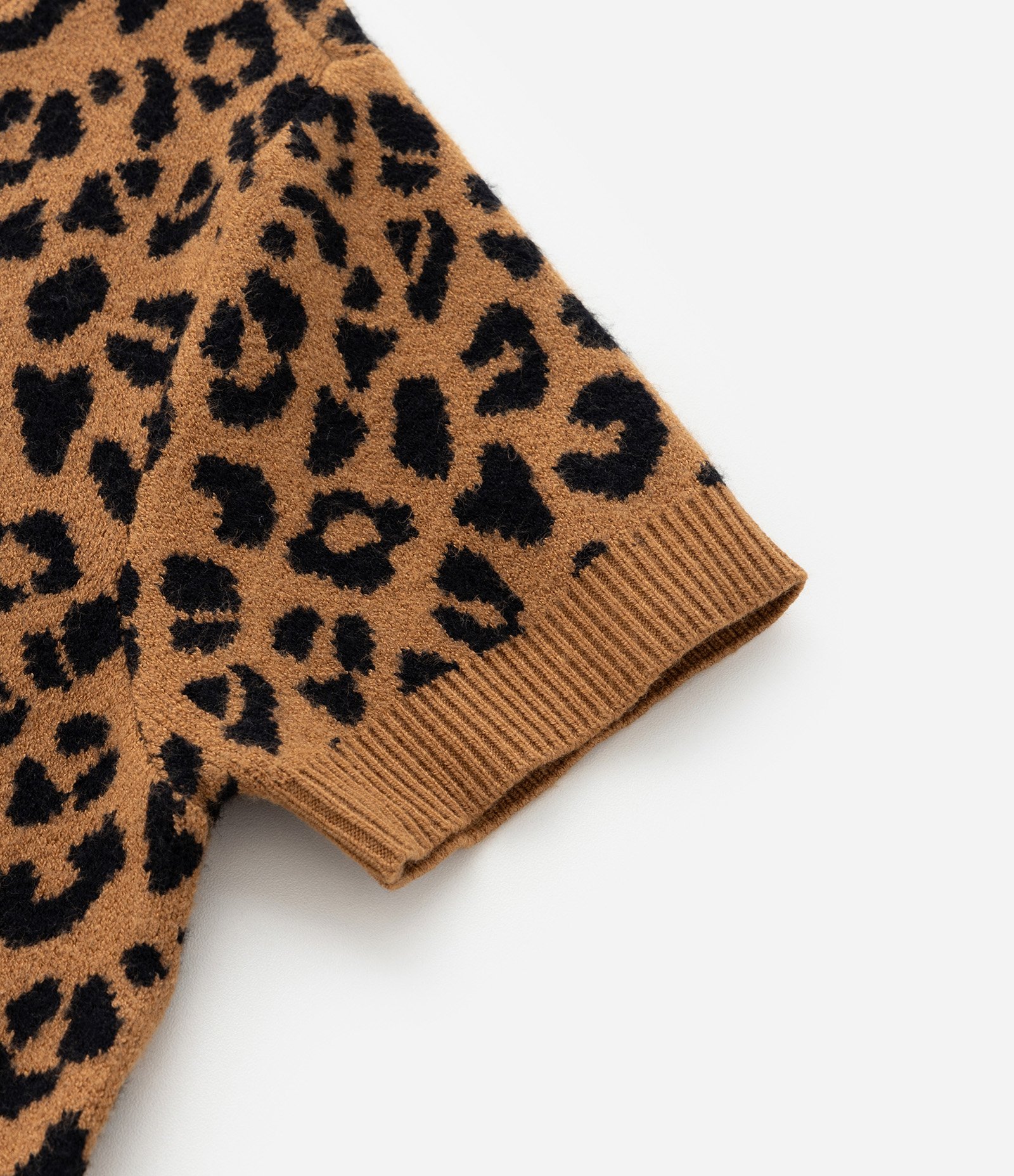 Blusa Infantil com Estampa Oncinha - Tam 5 a 14 Anos Marrom 5