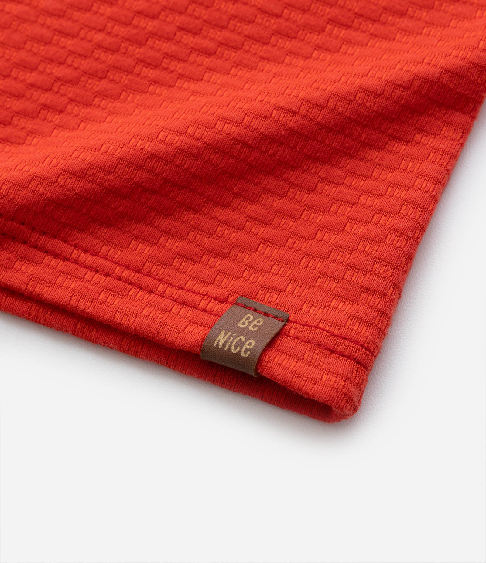 Camiseta Infantil em Algodão Texturizada - Tam 1 a 5 Anos Vermelho 4