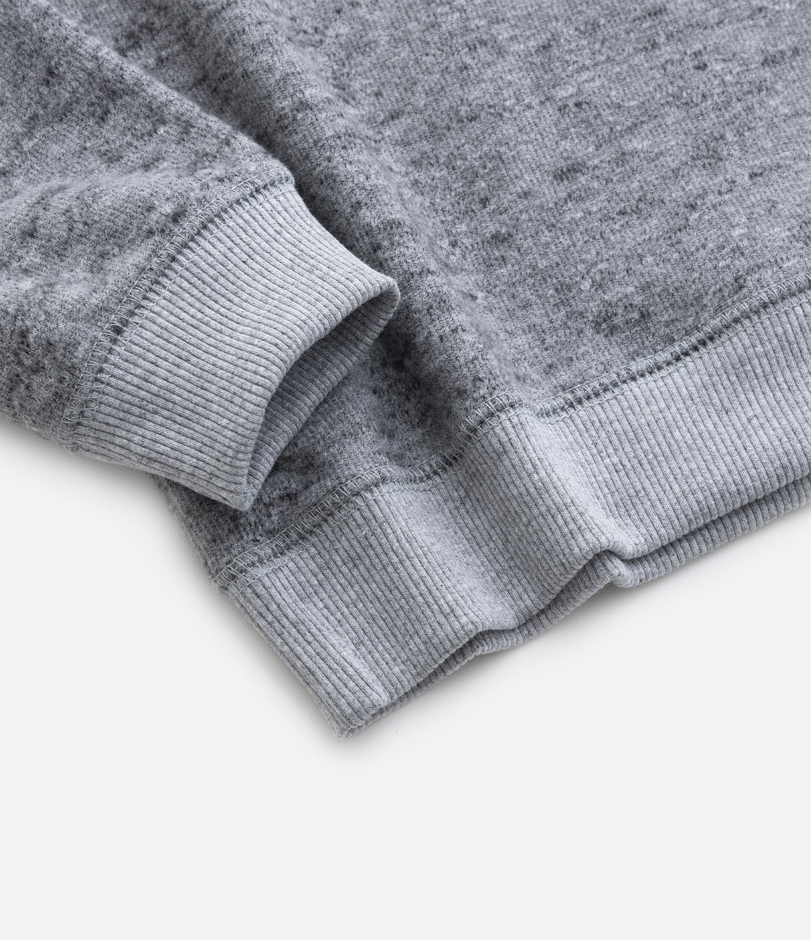 Blusão Infantil em Moletom com Forro Quentinho - Tam 1 a 5 Anos Cinza 3