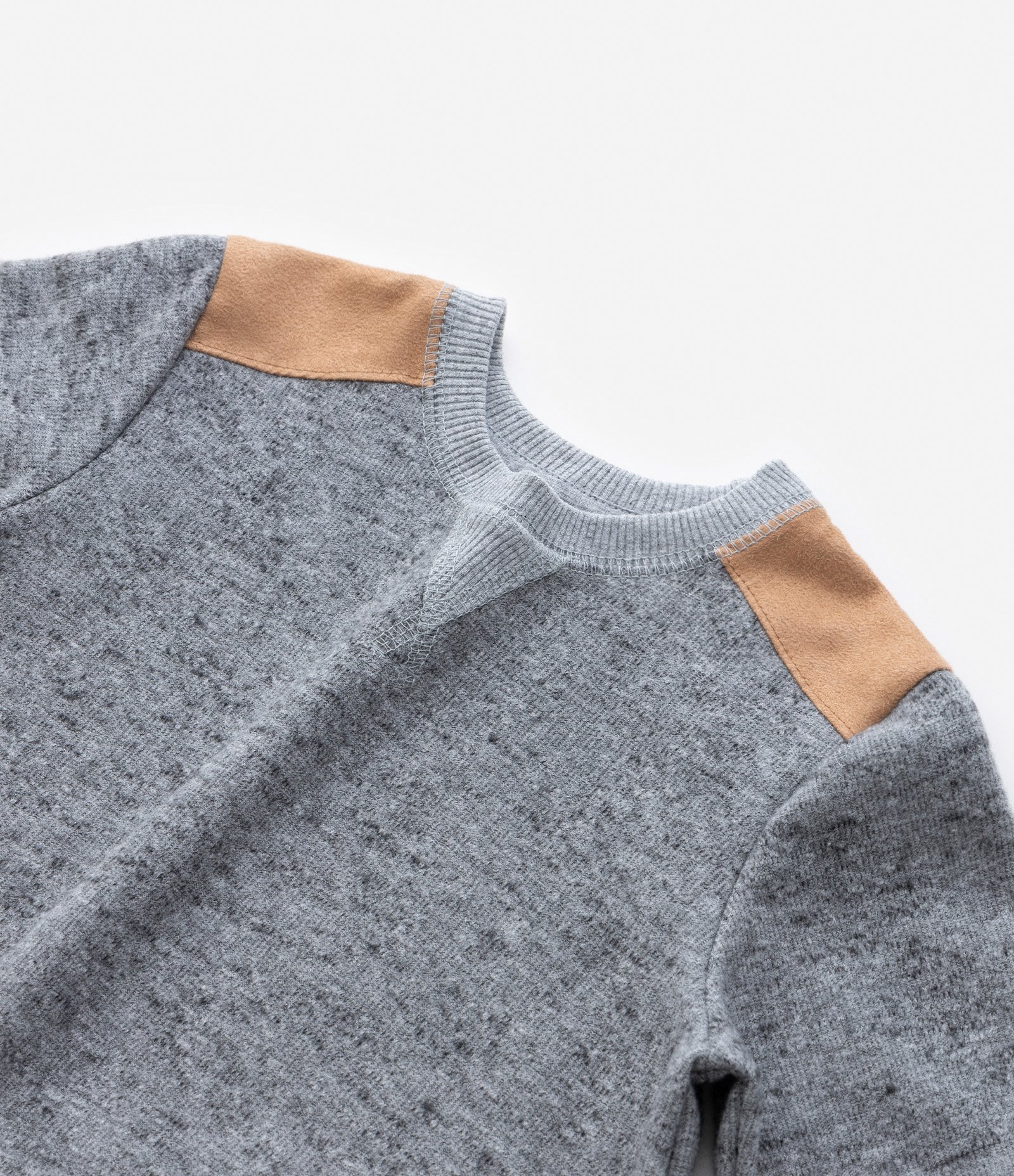 Blusão Infantil em Moletom com Forro Quentinho - Tam 1 a 5 Anos Cinza 6