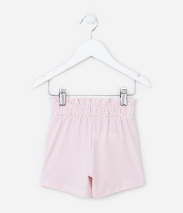 Short Clochard Infantil com Estampa Arco-Íris - Tam 1 a 5 Anos