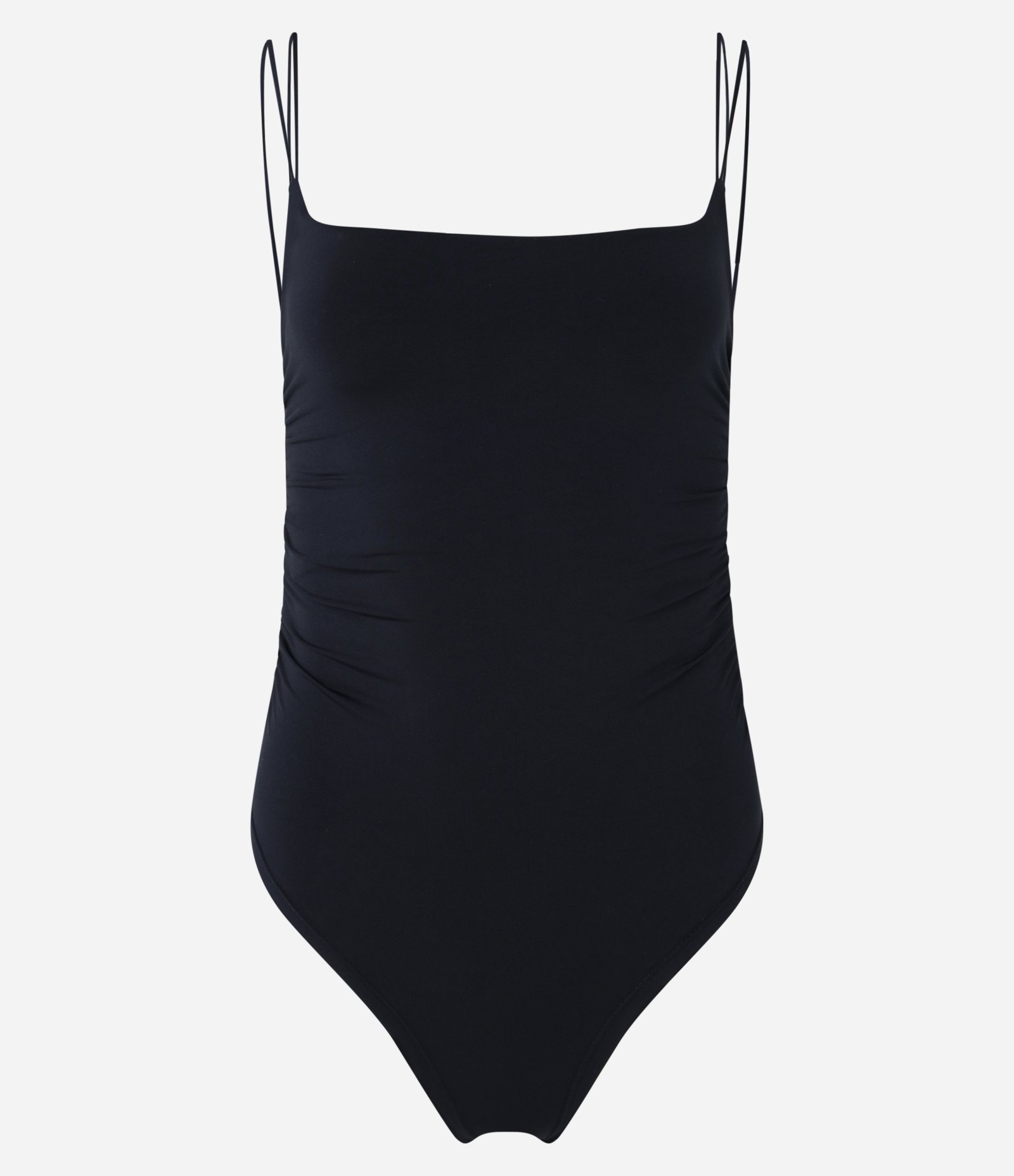 Body com Alcinhas Finas Duplas Preto 5