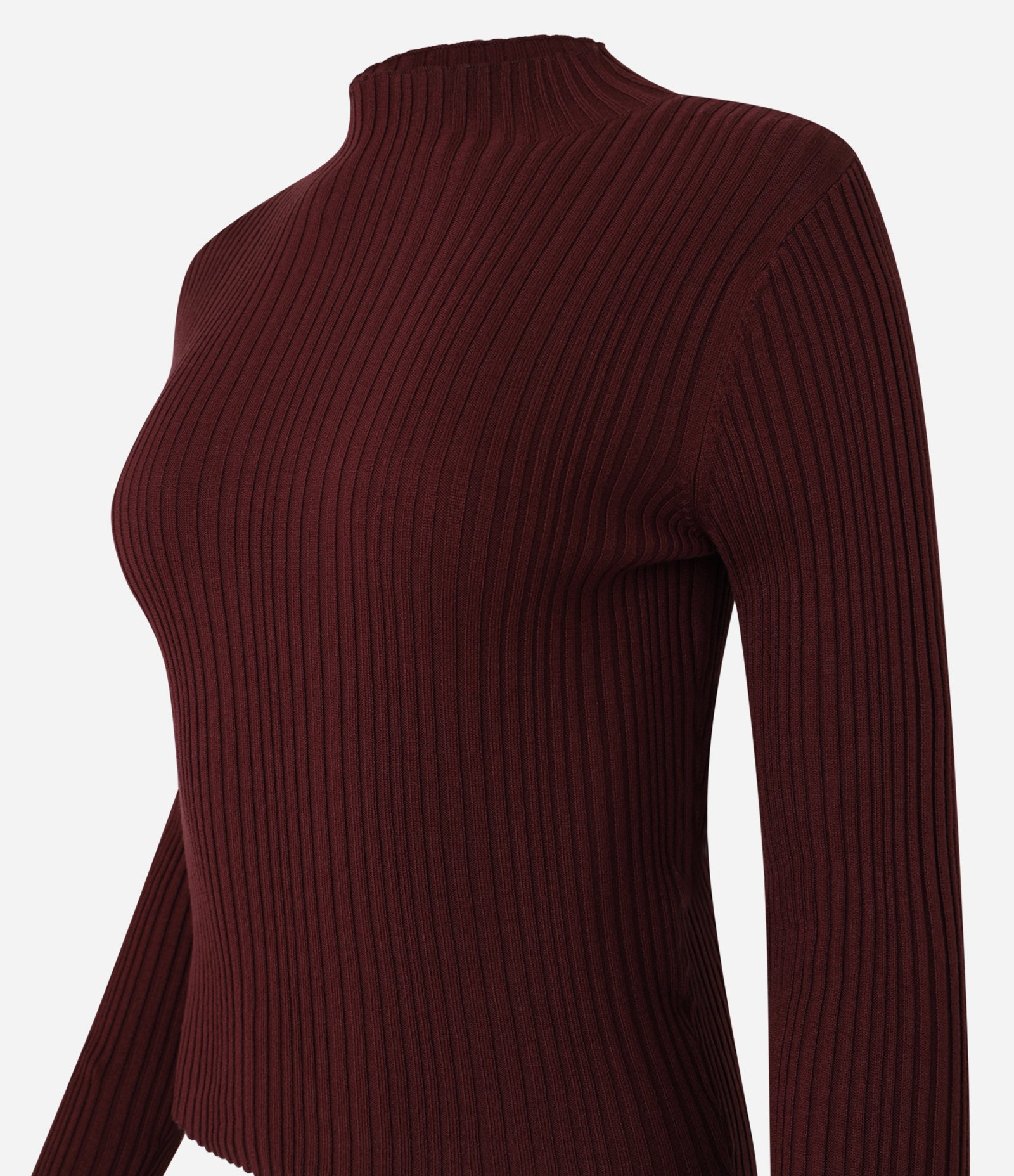 Blusa em Tricô com Golinha Alta 5