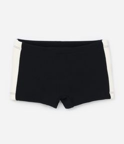Sunga Boxer Infantil com Recorte Lateral - Tam 5 a 14 Anos