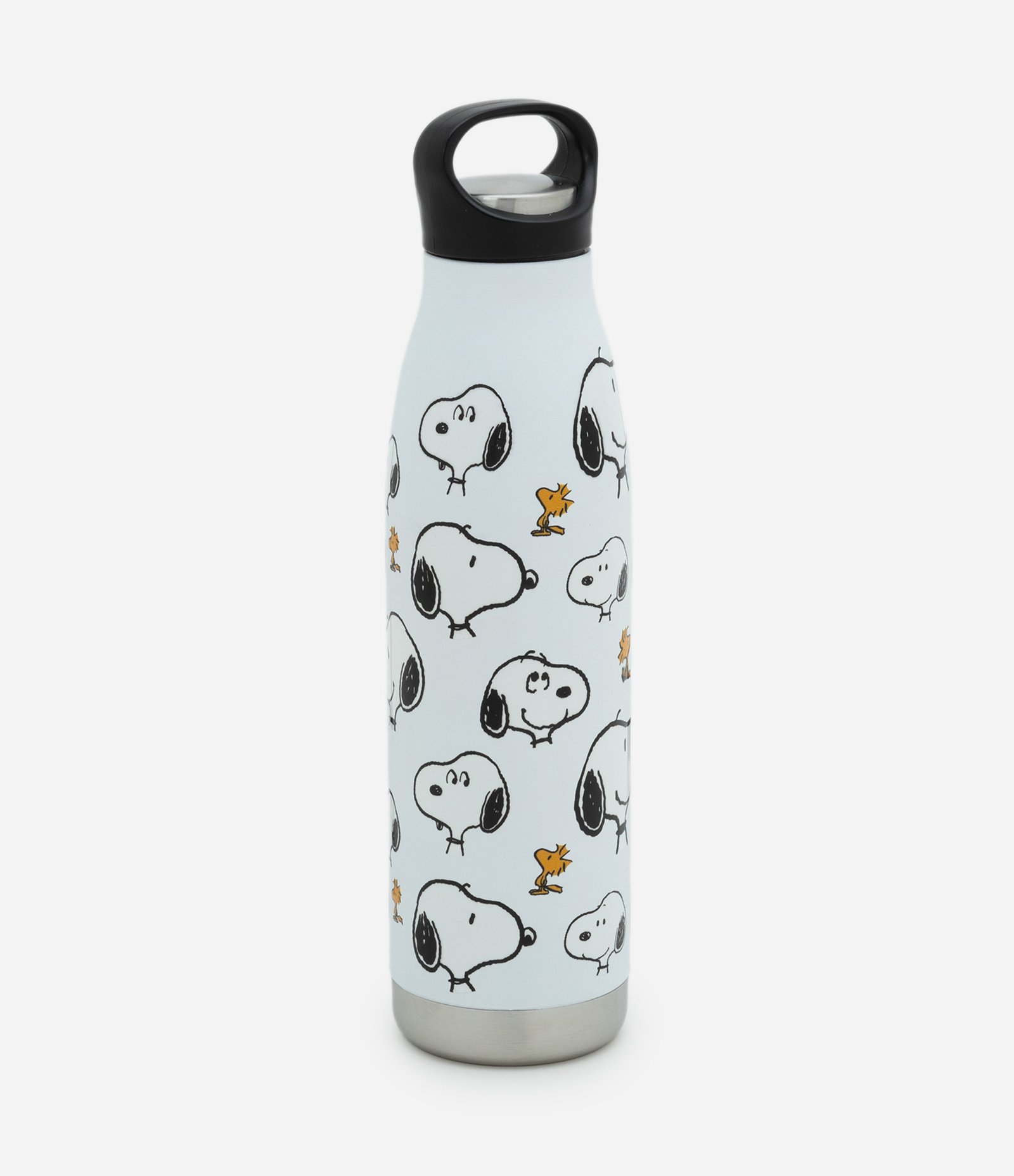 Garrafa Térmica em Metal Estampado Snoopy 670ML Azul Claro 1