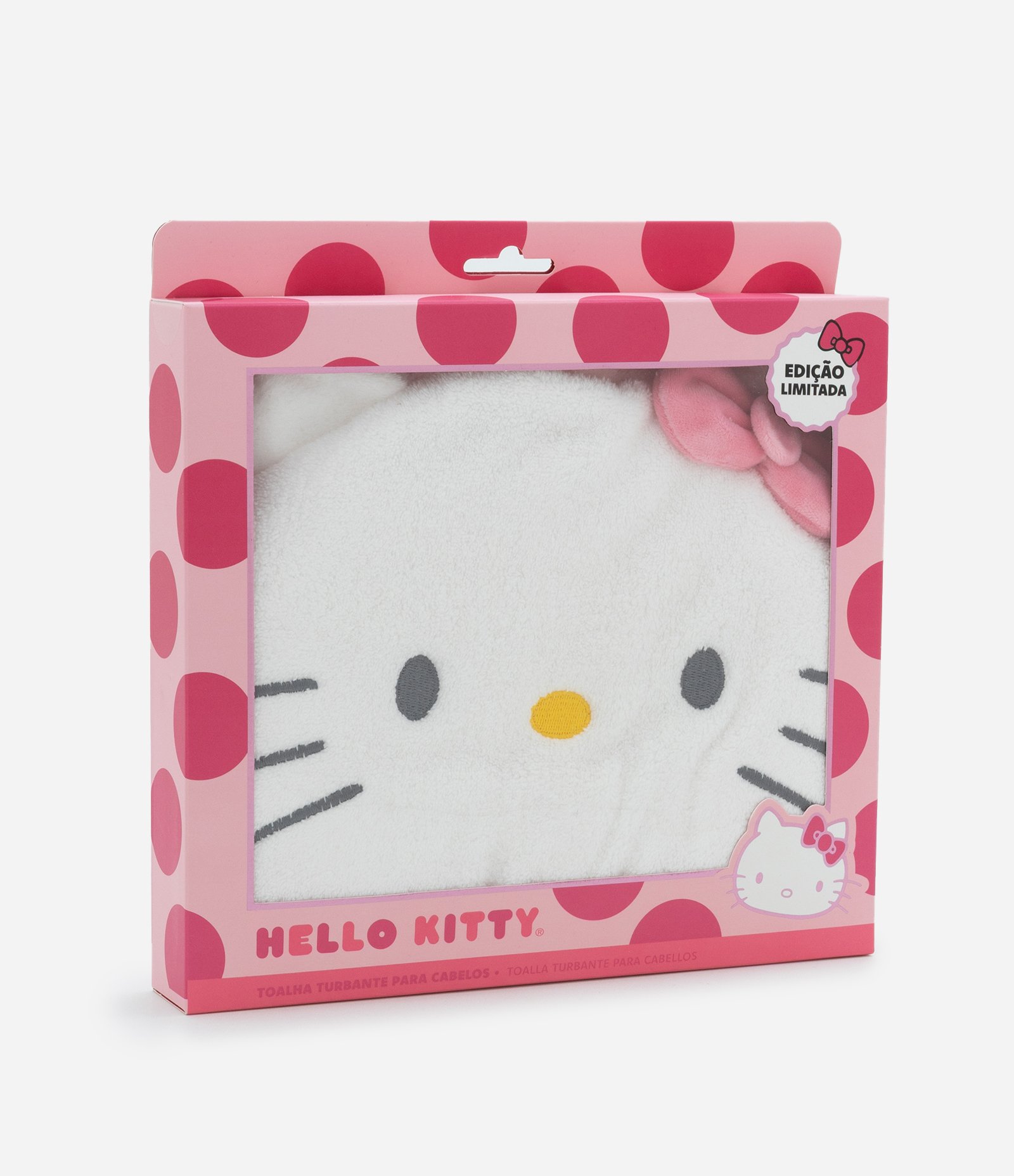 Toalha Turbante Hello Kitty  Rosa 5