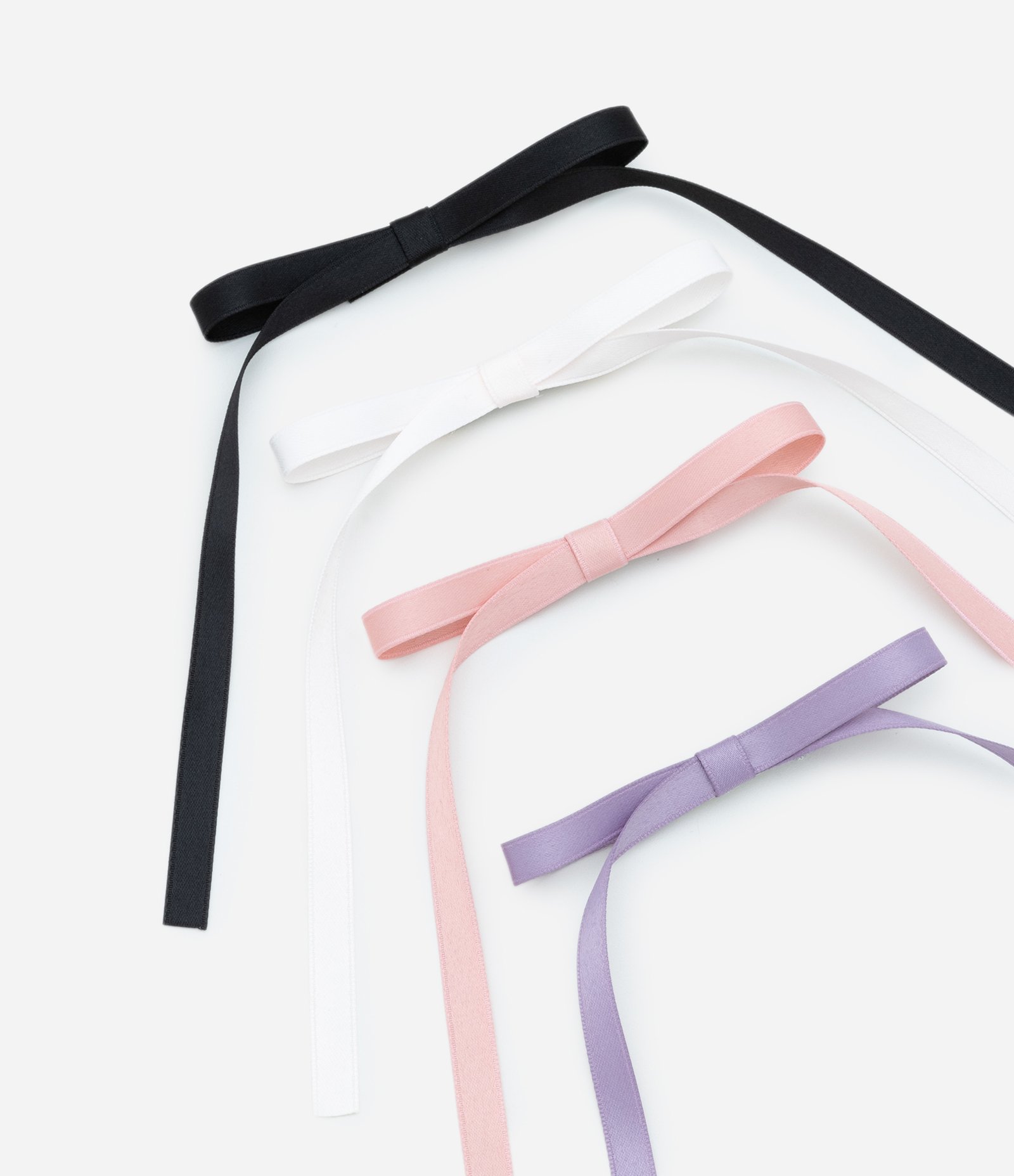 Kit 04 Presilhas de Cabelo Infantil em Formato de Laços - Tam Único Multicores 2