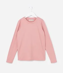 Camiseta Infantil Térmica Básica - Tam 5 a 14 Anos