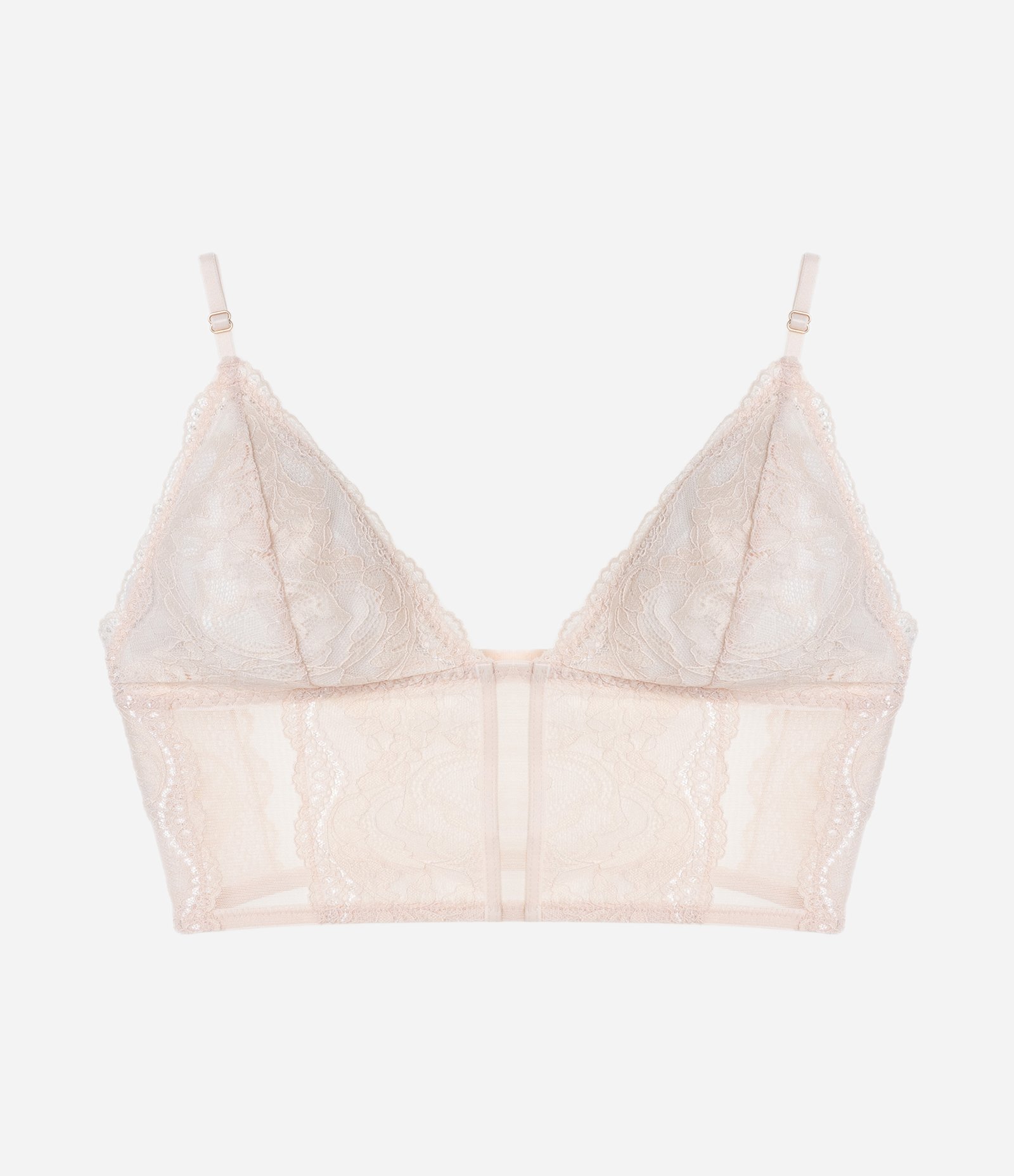 Sutiã Top Sem Bojo Sem Aro  em Renda Espumante 5