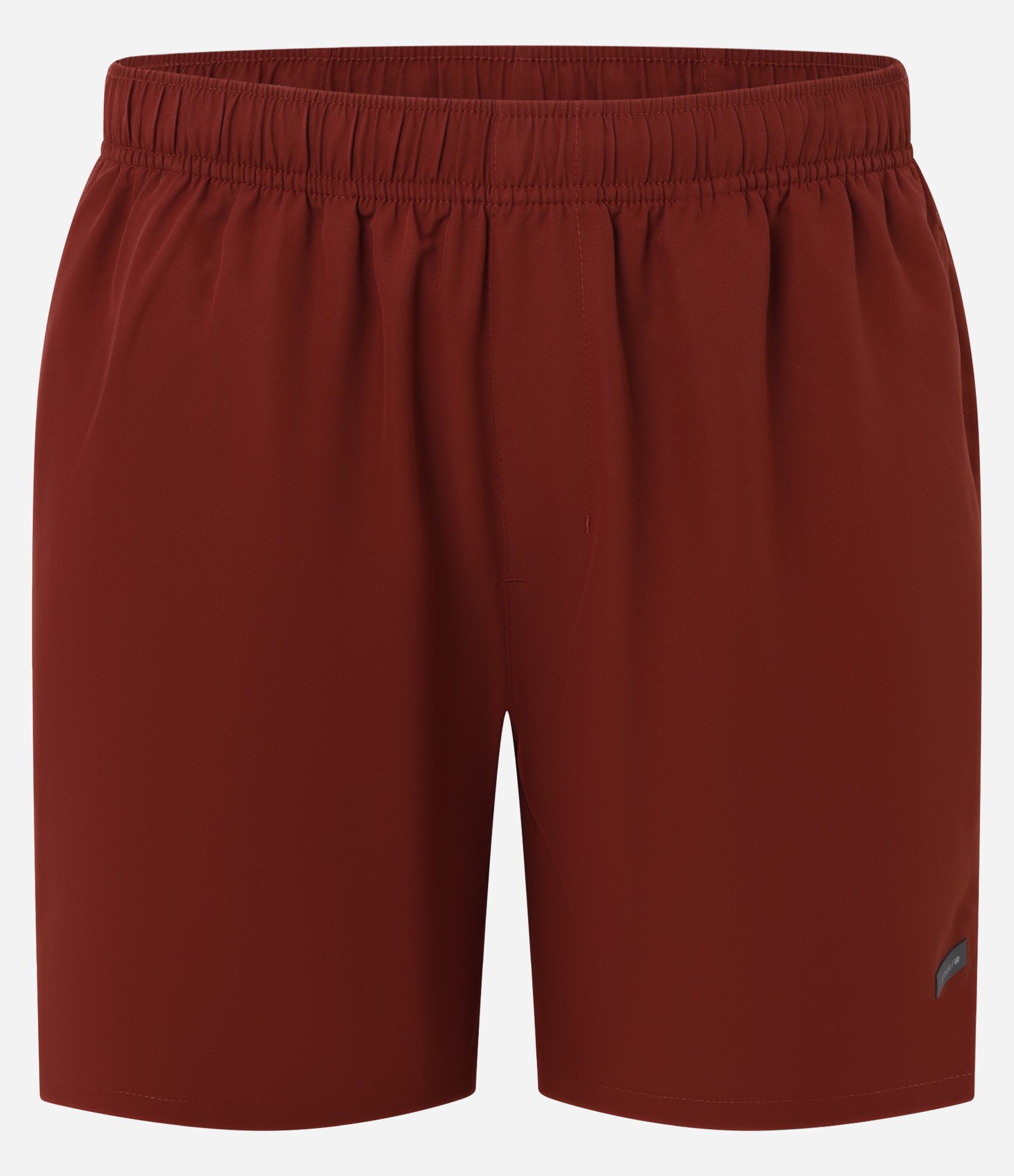 Bermuda Esportiva com Cós Elástico Vermelho Borgonha 7