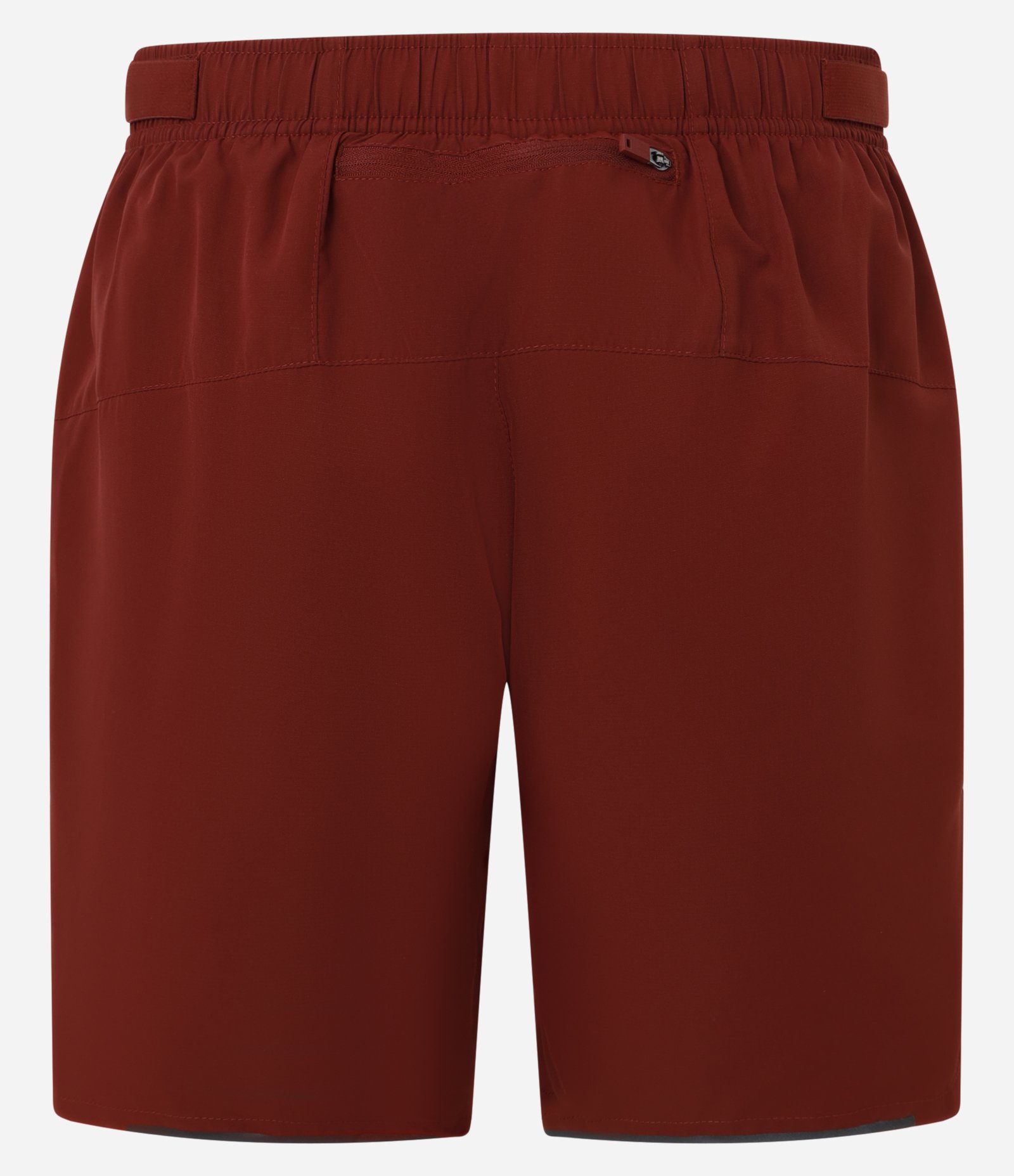 Bermuda Esportiva com Cós Elástico Vermelho Borgonha 9