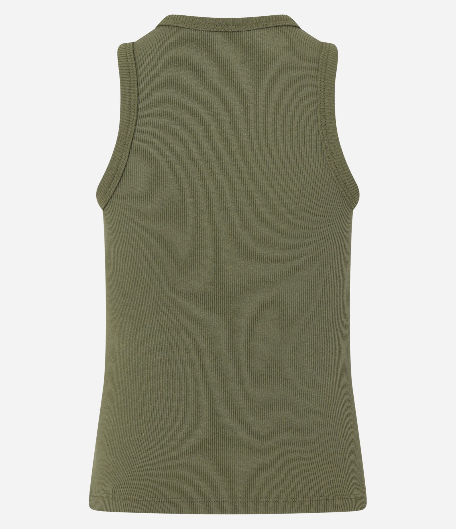 Blusa Regata Básica em Ribana com Leve Textura 7